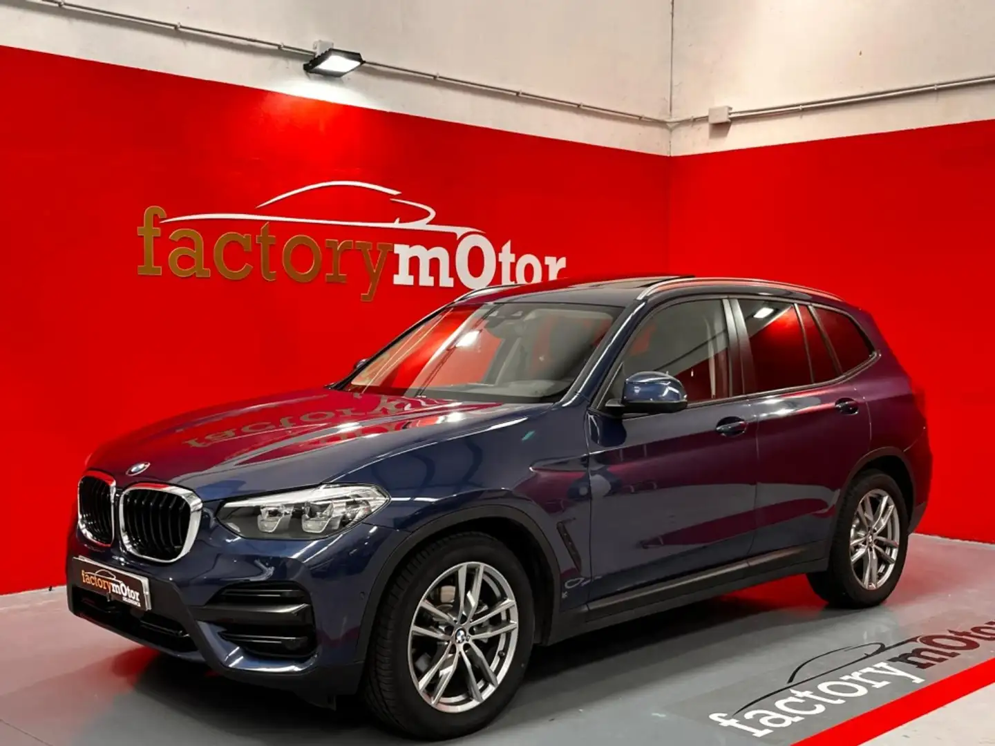 BMW X3 sDrive 18dA Azul - 1