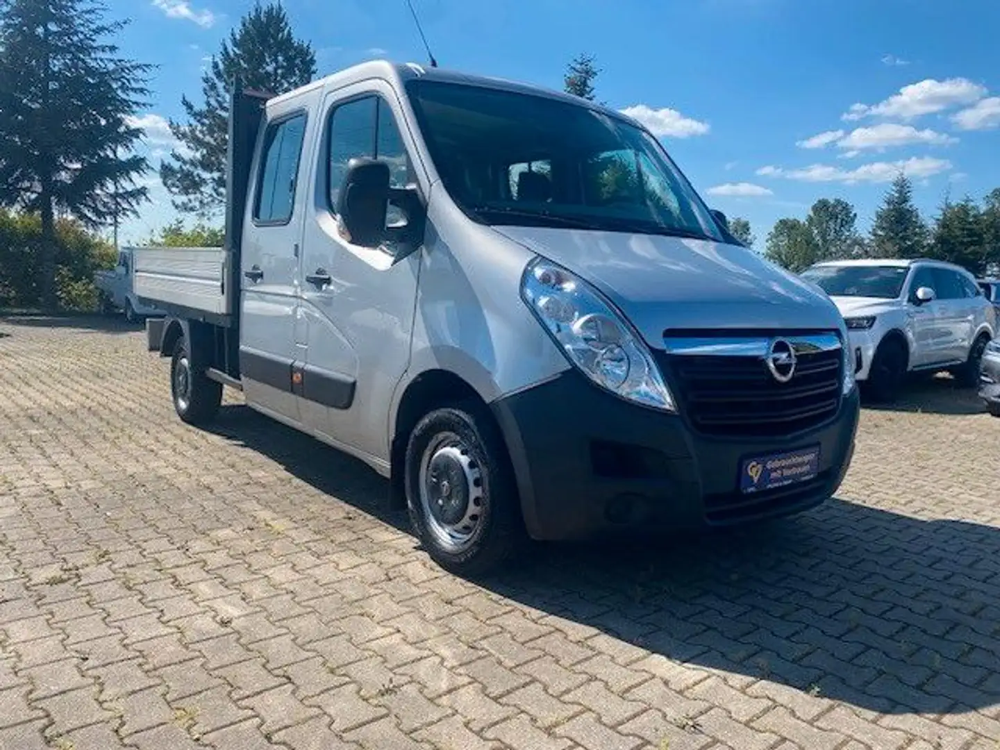 Opel Movano Doka Pritsche 130 PS UMBAU AHZV Argintiu - 1