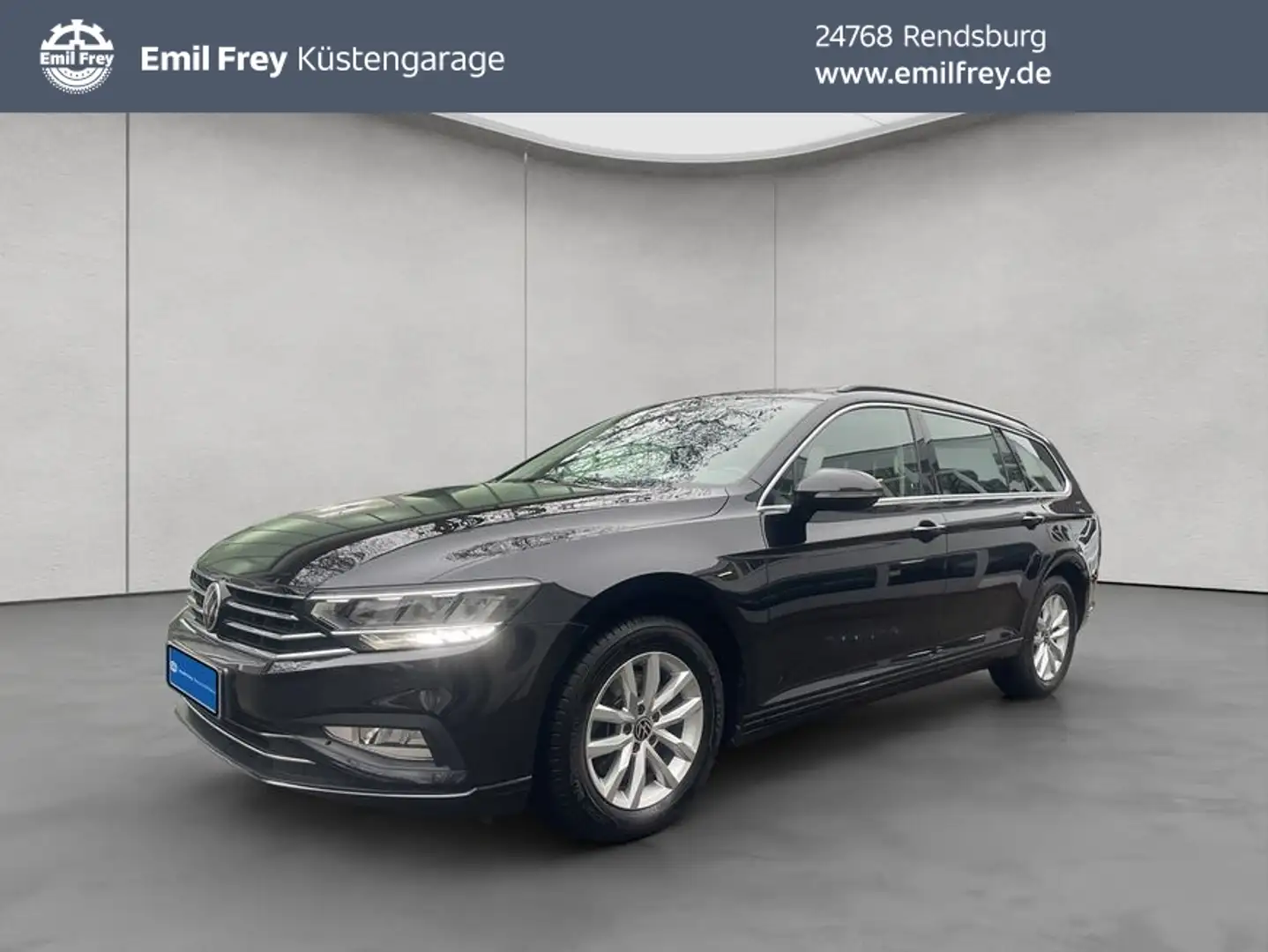 Volkswagen Passat Variant 2.0 TDI SCR DSG Business AHK RFK Schwarz - 1