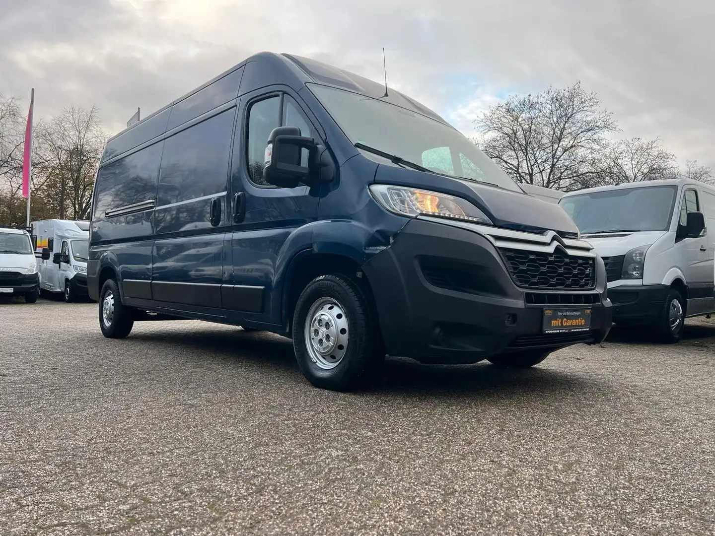 Citroen Jumper 2,2 HDI Maxi L3-H2 *Motor Qualmt/Raucht* Kék - 2