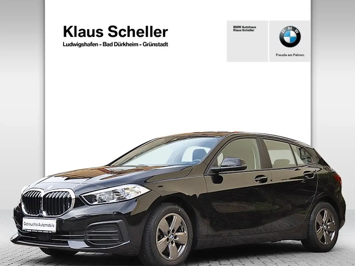 BMW 118 i Advantage DAB WLAN Tempomat Klimaaut. Shz Schwarz - 1