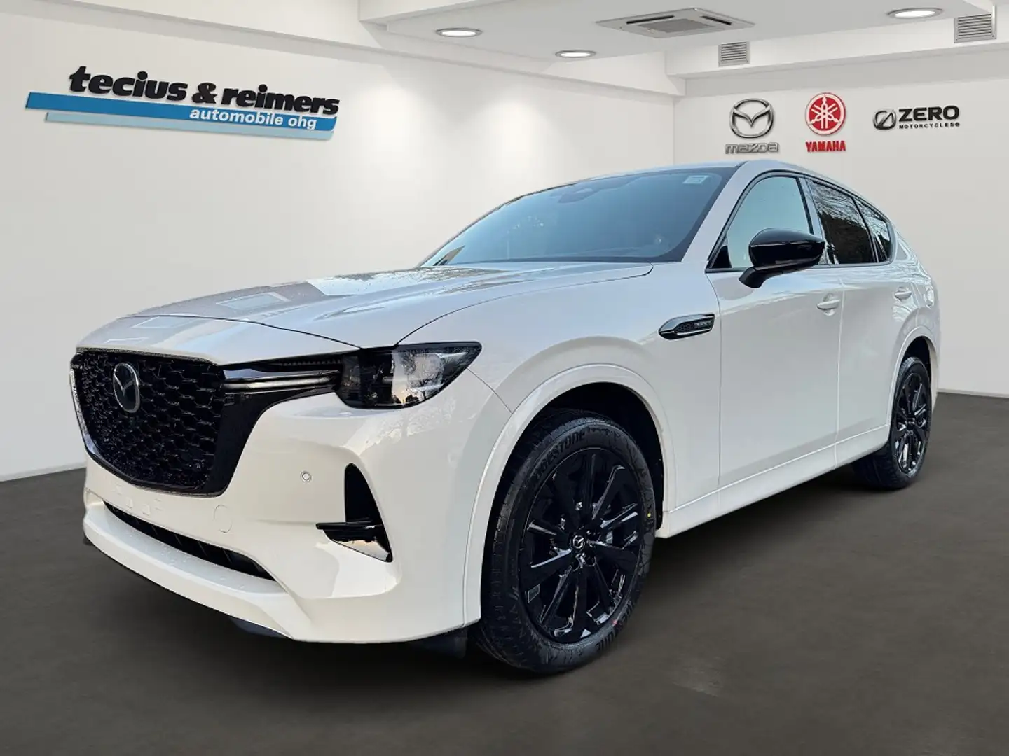 Mazda CX-60 e-SKYACTIV PHEV AWD Homura Plus 8 AT Weiß - 1