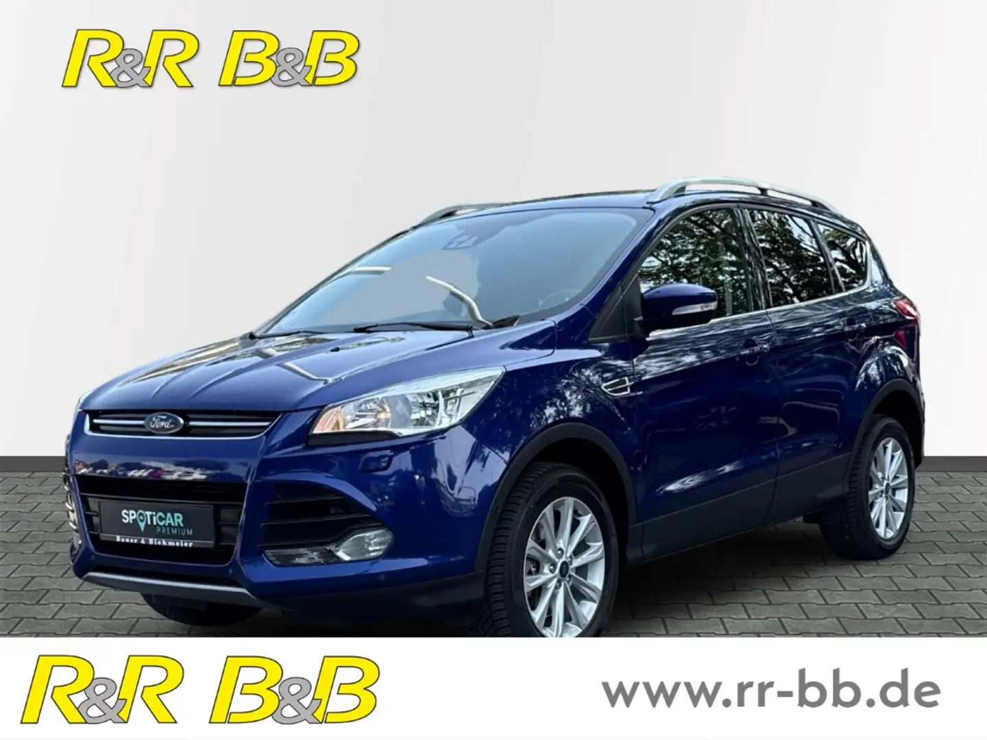 Ford Kuga Titanium 2.0 TDCi 4X4 NAVI+KAMERA+SHZ+KLIMA+AHK+PD Blau - 1