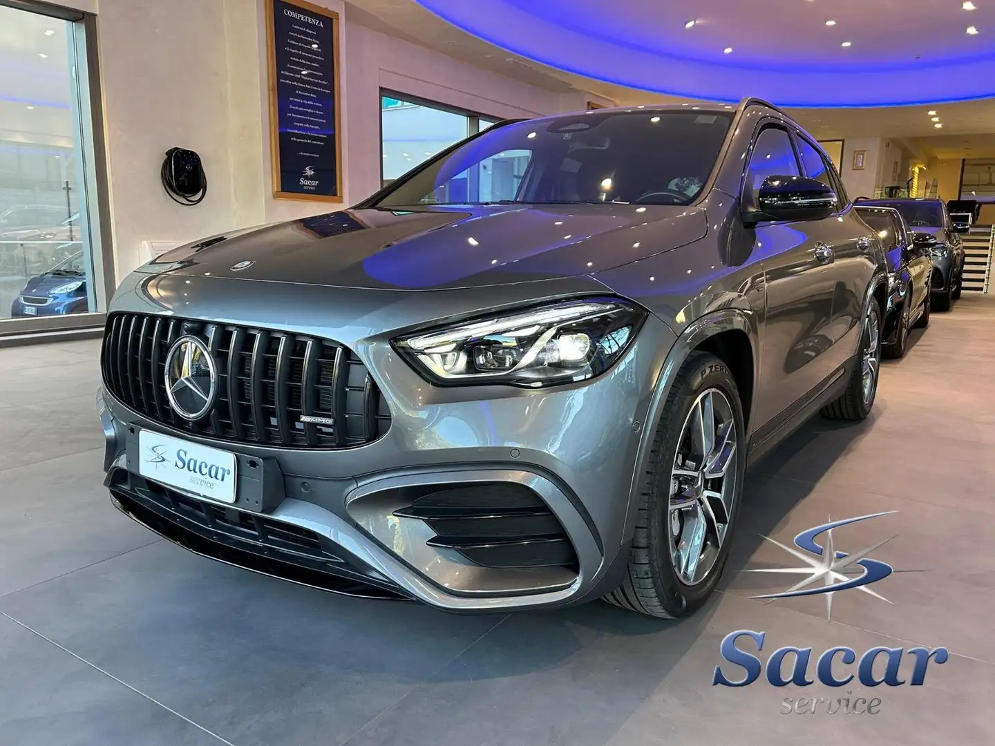 Mercedes-Benz GLA 35 AMG Line Advanced Plus 4matic auto Grigio - 1