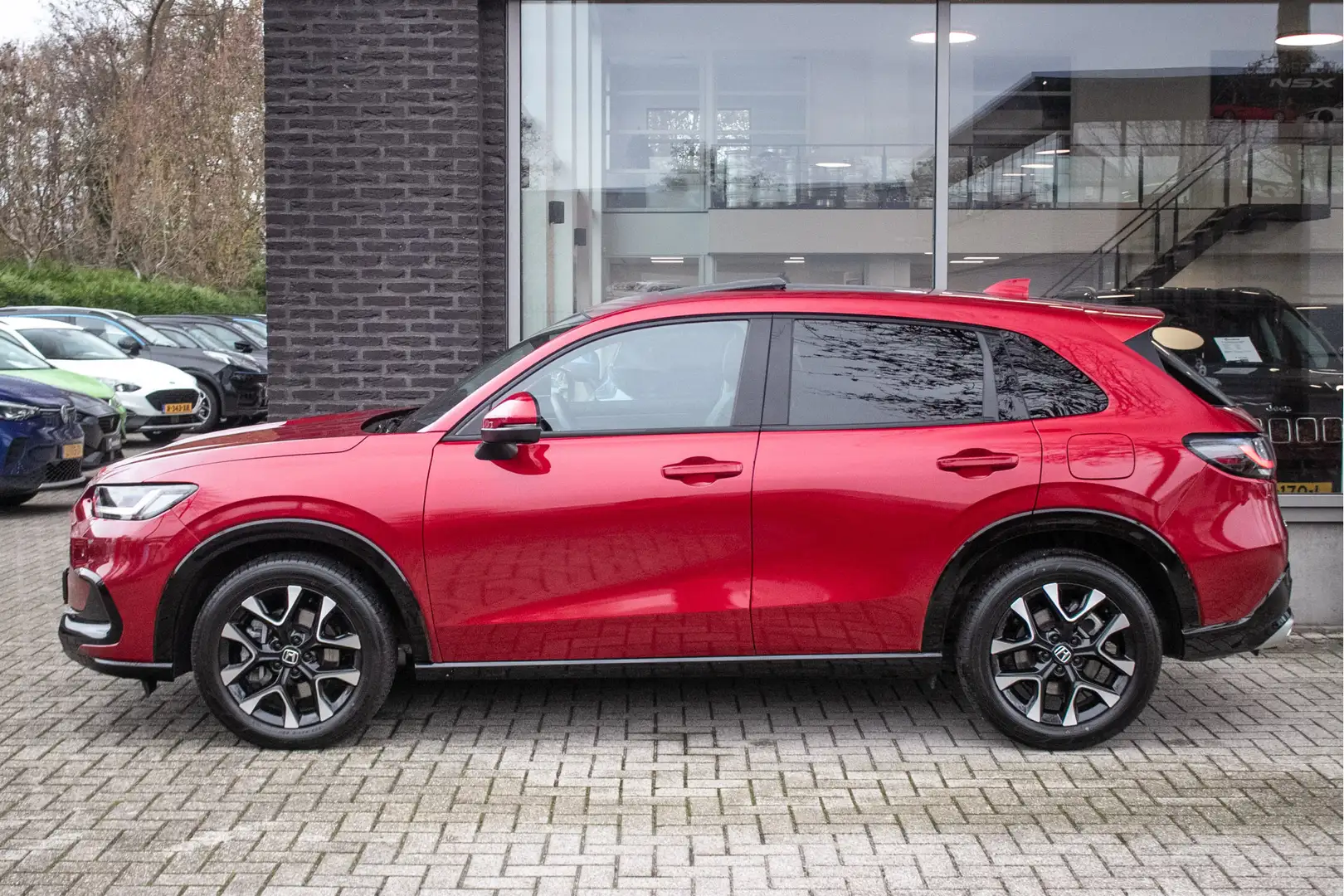 Honda ZR-V 2.0 e:HEV Advance - leder | pano- schuif k. dak | Rood - 2