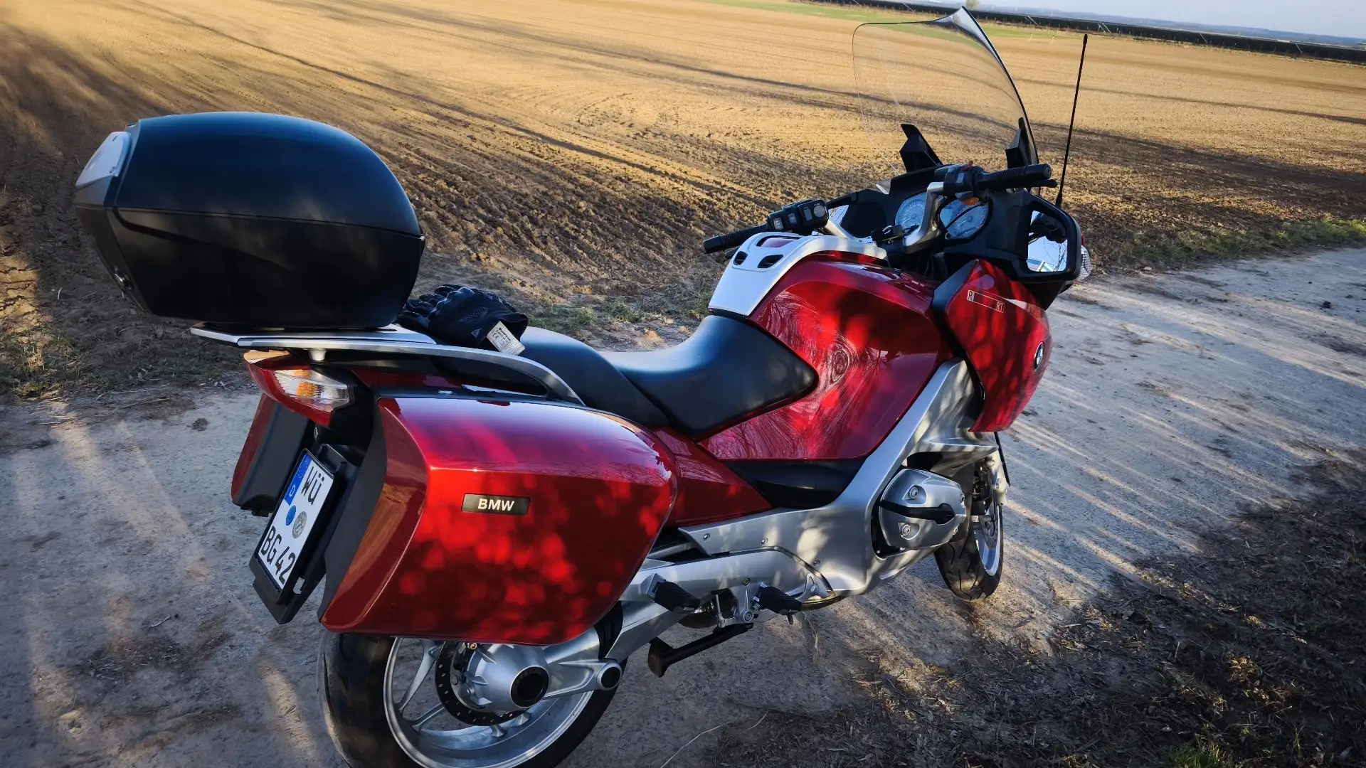 BMW R 1200 RT Rouge - 1