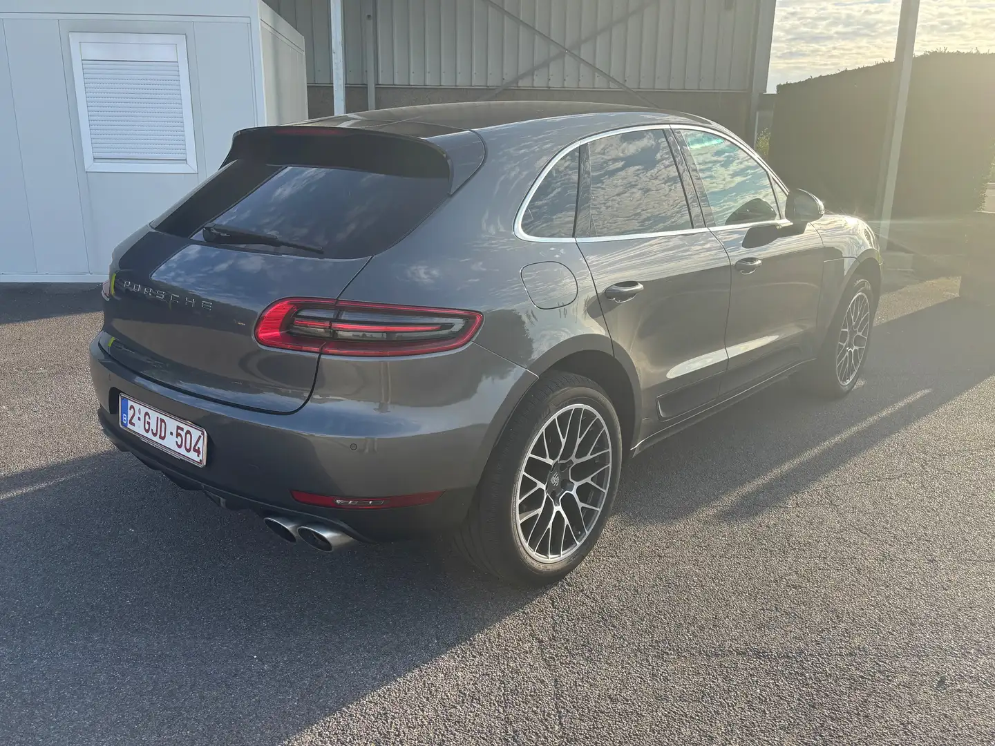 Porsche Macan Macan S 3.0 V6 Bi-Turbo PDK Grijs - 2