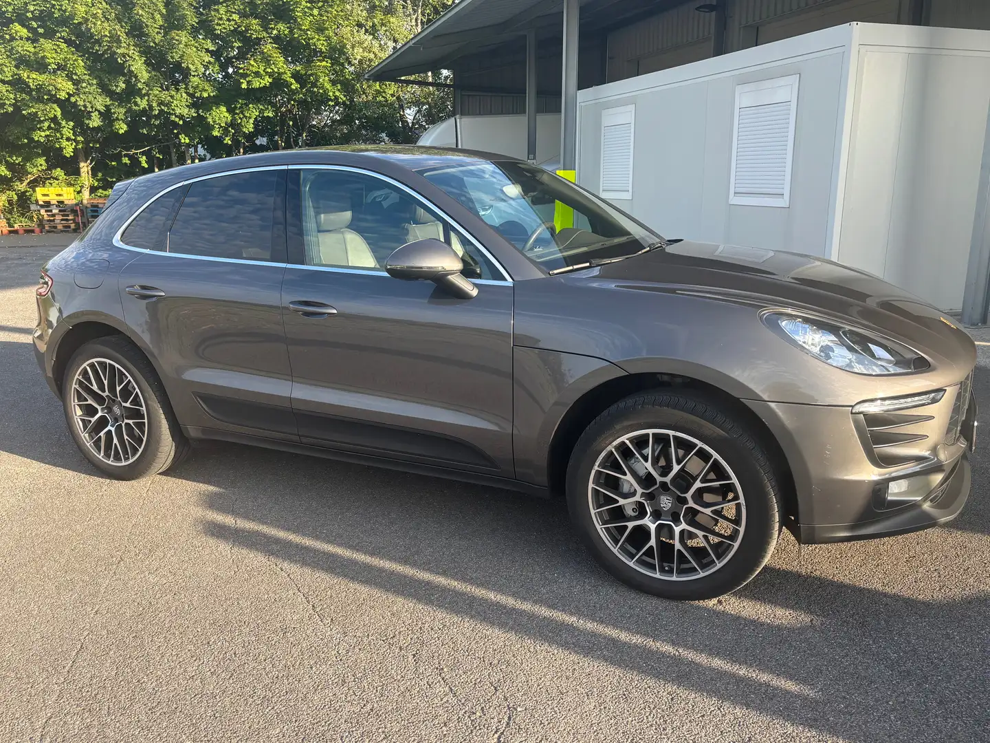 Porsche Macan Macan S 3.0 V6 Bi-Turbo PDK Gris - 1