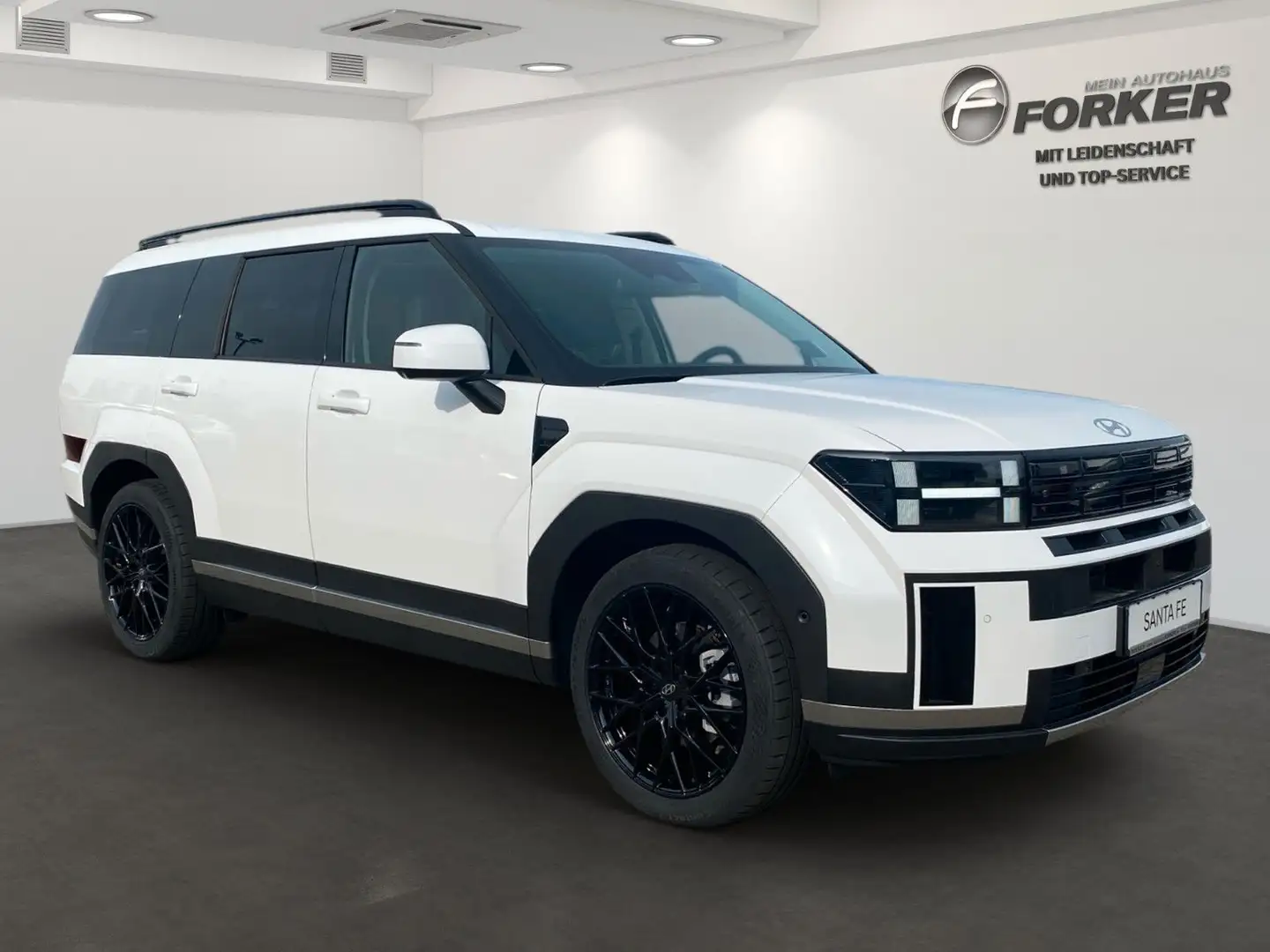 Hyundai SANTA FE 1.6 T-GDI Hybrid 4WD Intro Edition Pano Weiß - 2