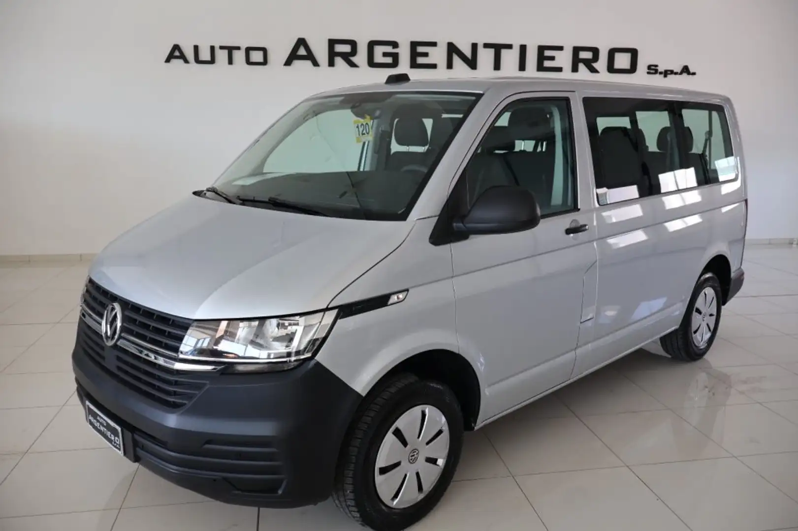 Volkswagen Transporter 2.0 TDI 110CV PC  Business 9 posti doppio clima Argent - 1
