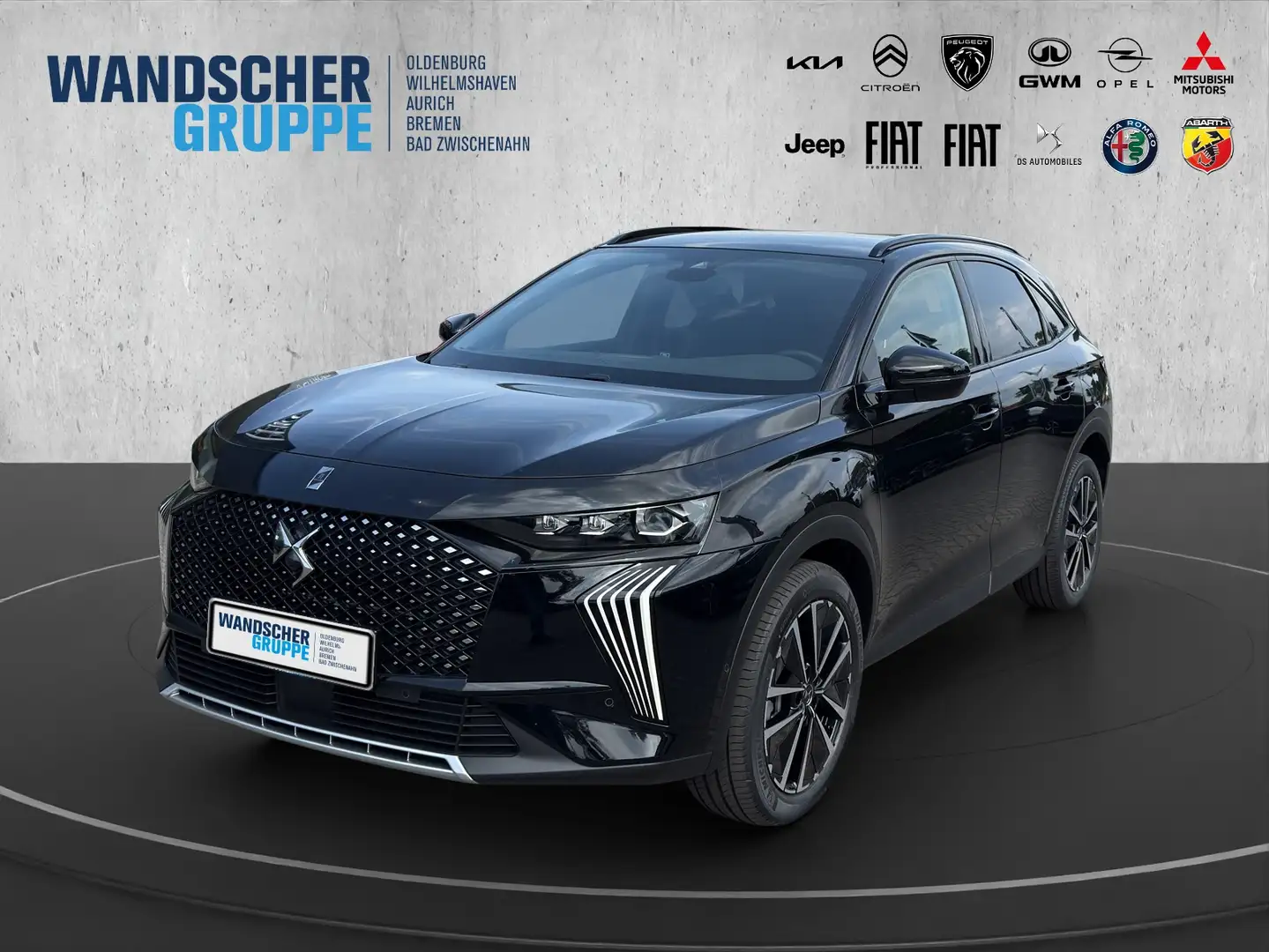 DS Automobiles DS 7 1.5 BlueHDi 130 FAP Pallas +Kam.+LED+SHZ Zwart - 1