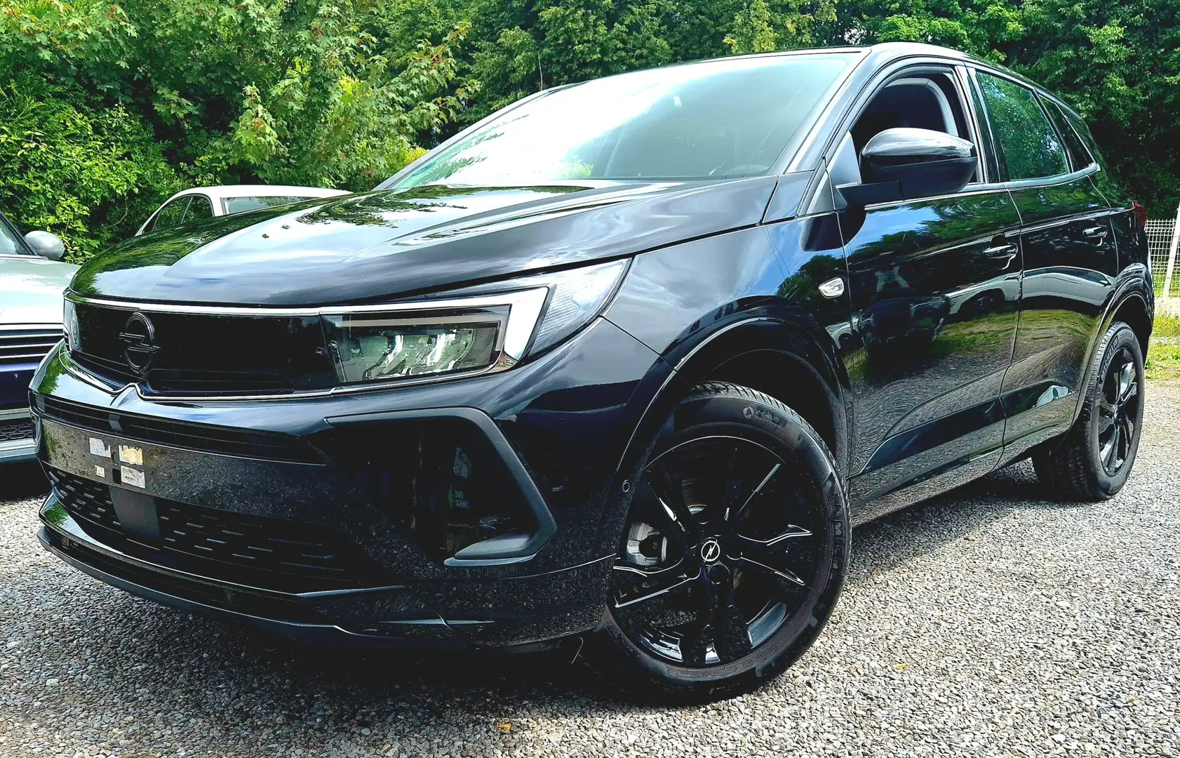 Opel Grandland Grandland 1.5 Turbo D GS TVA DEDUCTIBLE Zwart - 1