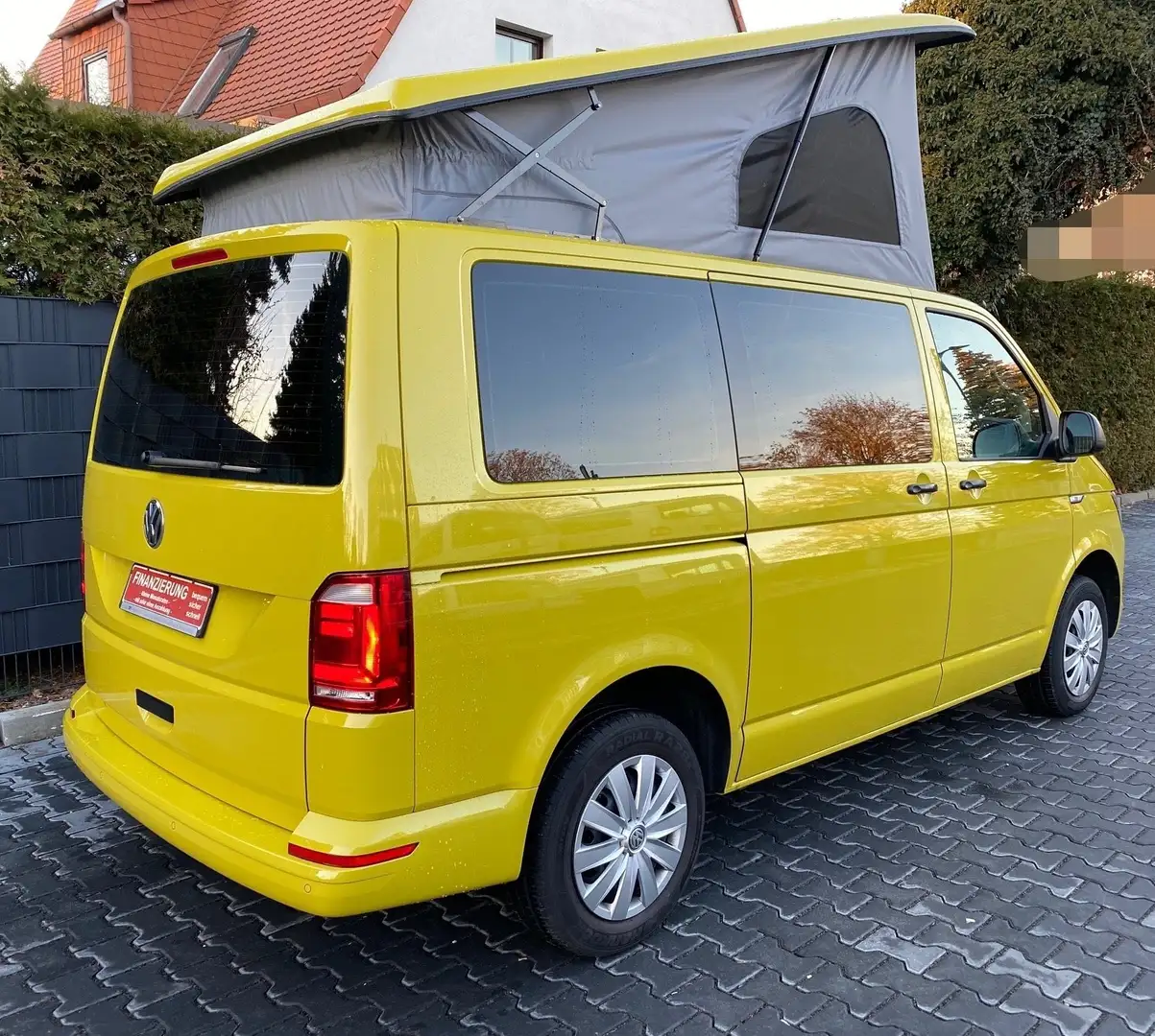 Volkswagen T6 California T6.1 2,0 TDI *AUFSTELLDACH *CAMPER *NAVI *TEMPOMAT Žlutá - 1