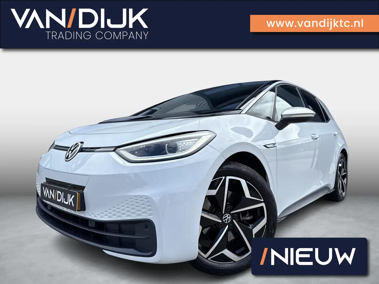 Volkswagen ID.3 First Plus 58 kWh ✓SOH 94.3% ✓Matrix LED ✓Full LED Wit - 1