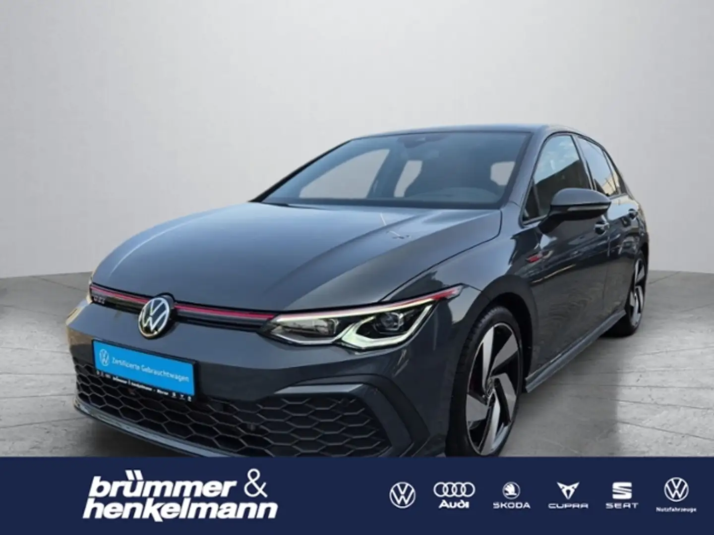 Volkswagen Golf VIII GTI DSG +IQ+HeadUp+DCC+Keyless+Harman- Gris - 1