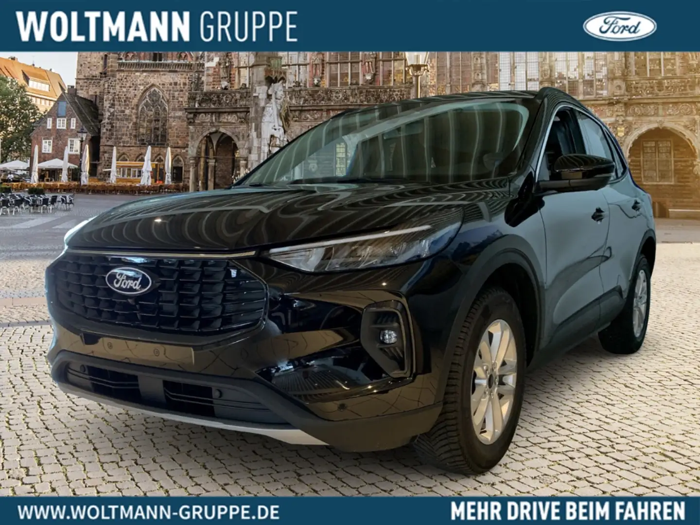 Ford Kuga Hybrid Titanium 2.5 Hybrid Navi, Rückfahrk., LED S Noir - 1