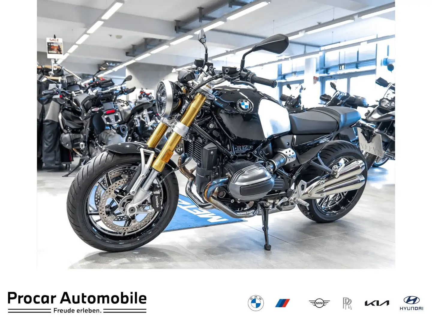 BMW R 12 nineT Digitaldisplay Černá - 1