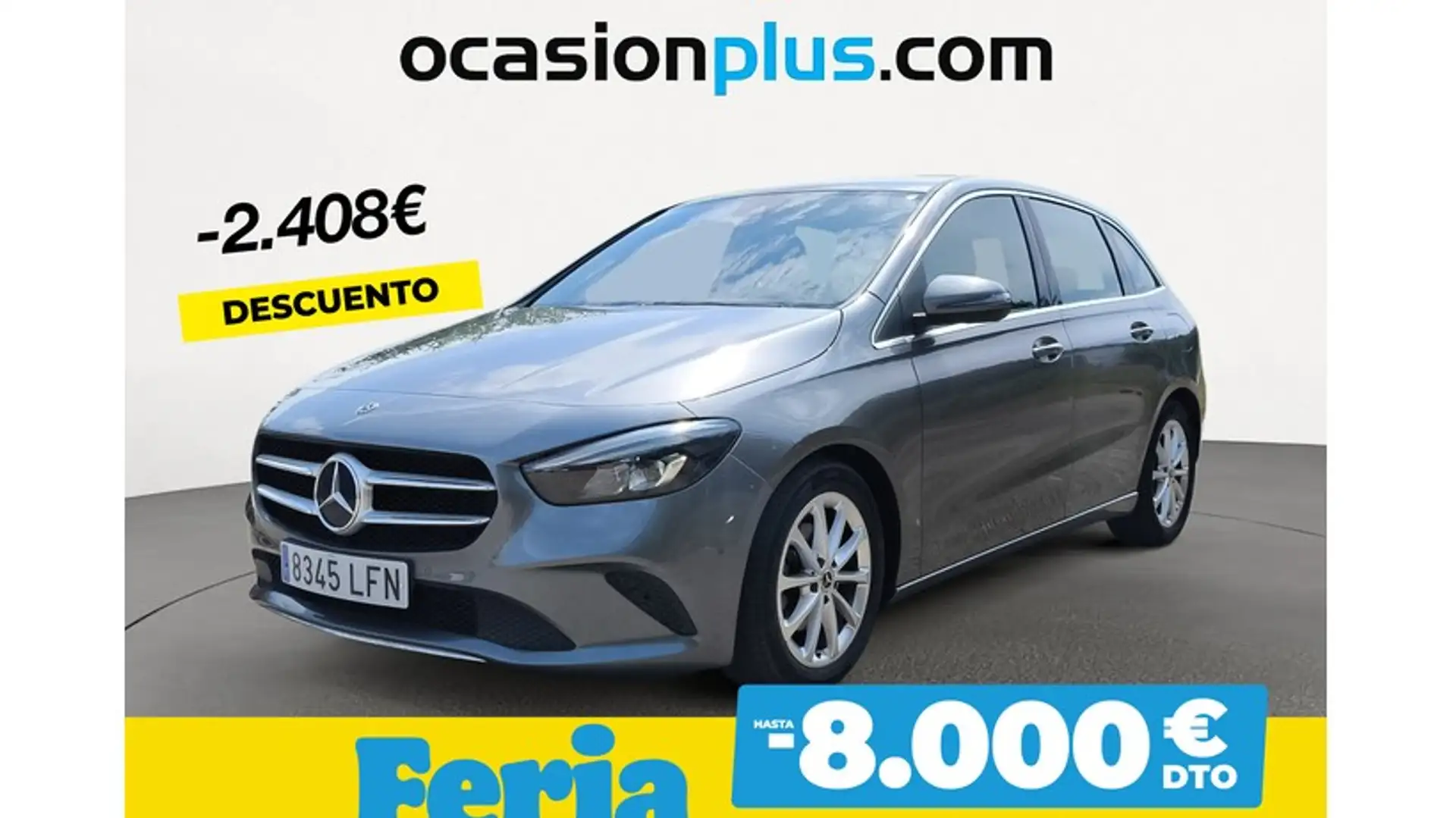 Mercedes-Benz B 180 180d 7G-DCT Gris - 1