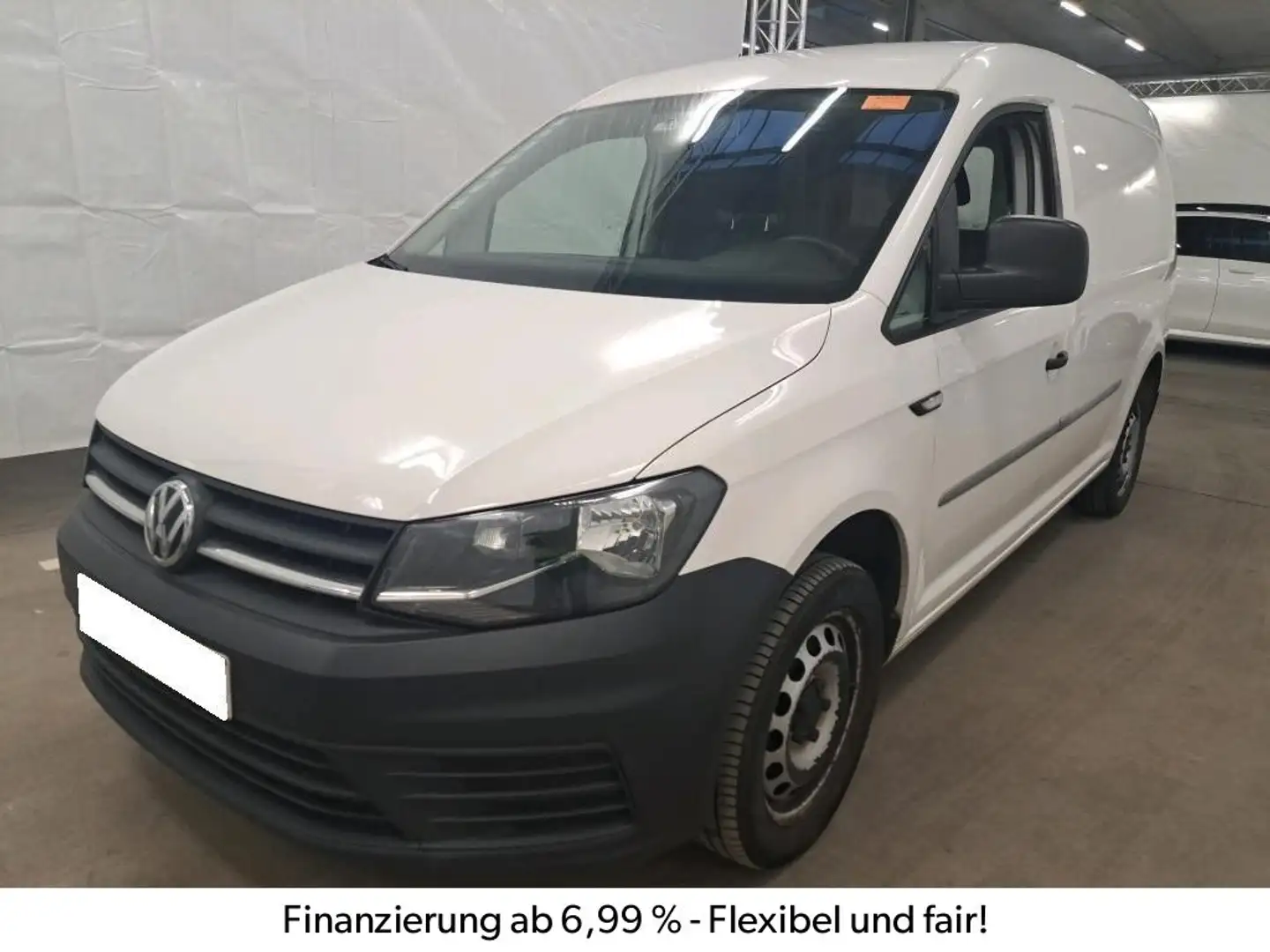 Volkswagen Caddy Maxi Kasten BMT 1.Hd, Inspektion/Hu Neu Weiß - 1