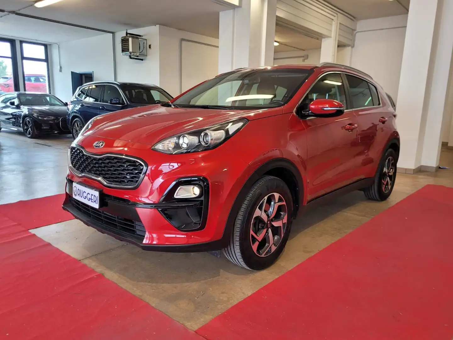 Kia Sportage 1.6 CRDI 115 CV 2WD Business Class Rosso - 1