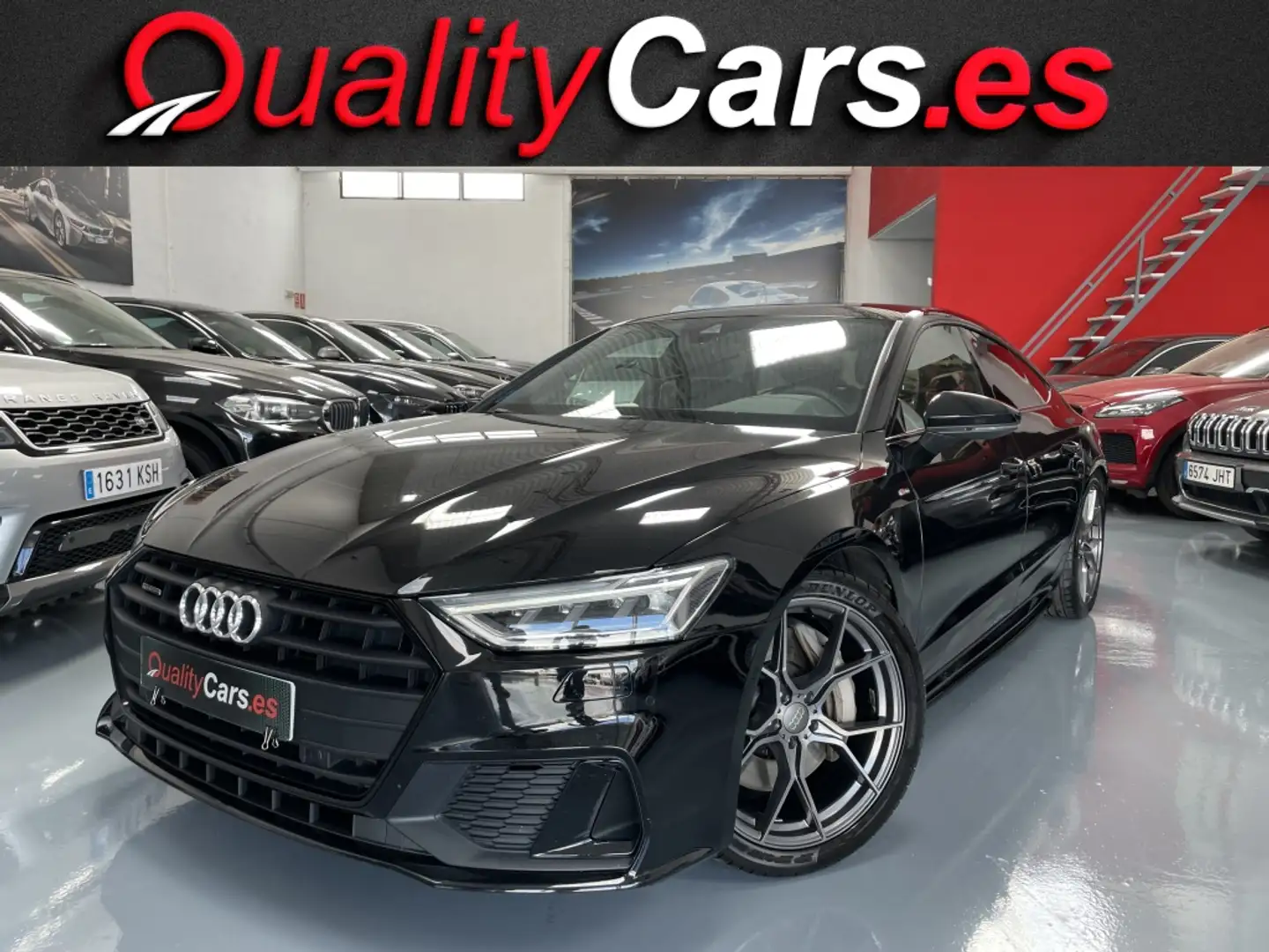 Audi A7 Sportback 50 TFSIe S line quattro-ultra S tronic Czarny - 1