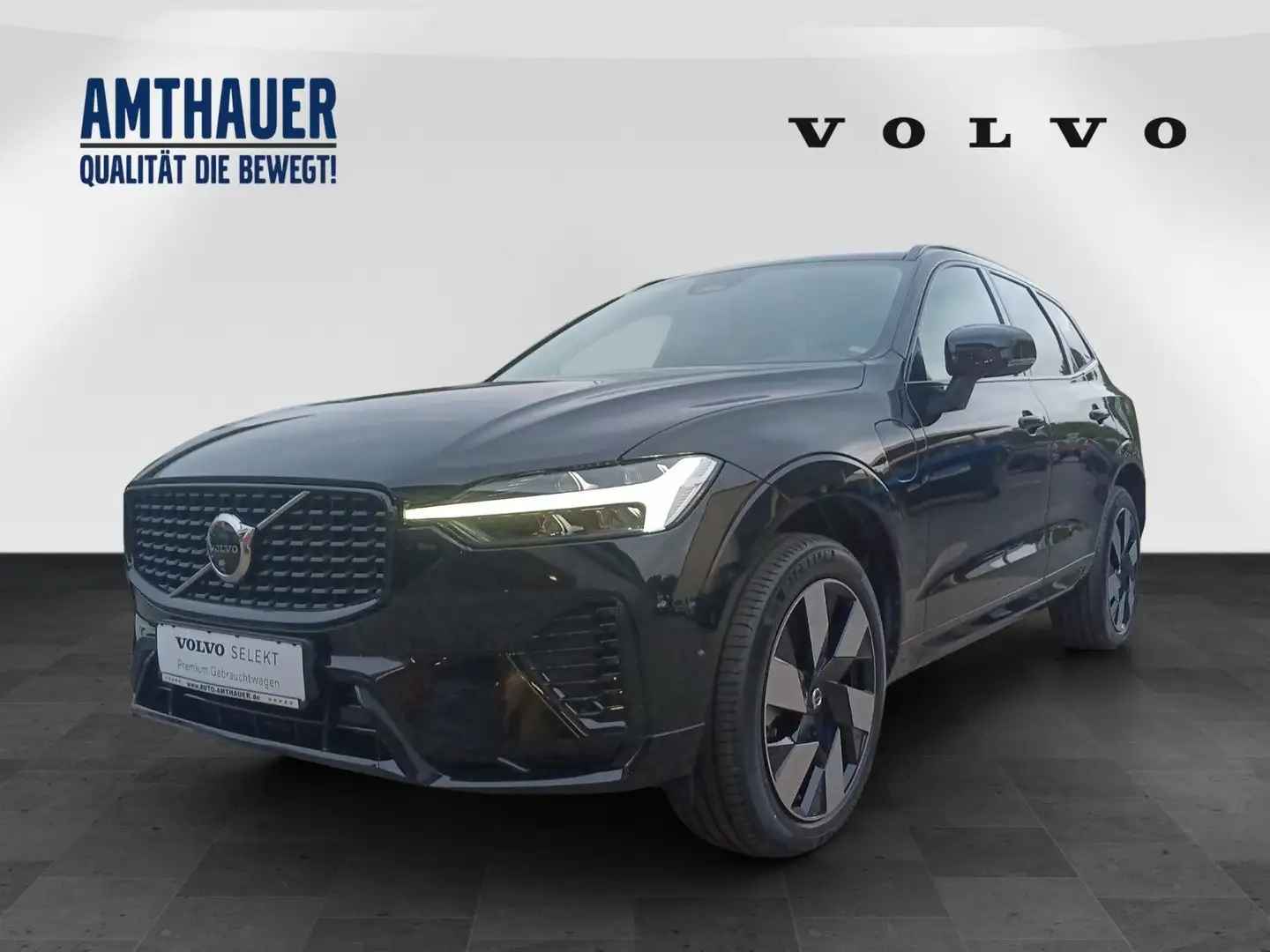 Volvo XC60 T8 AWD Plus Dark 360°/Pano/Frontsch. heizb. Schwarz - 1