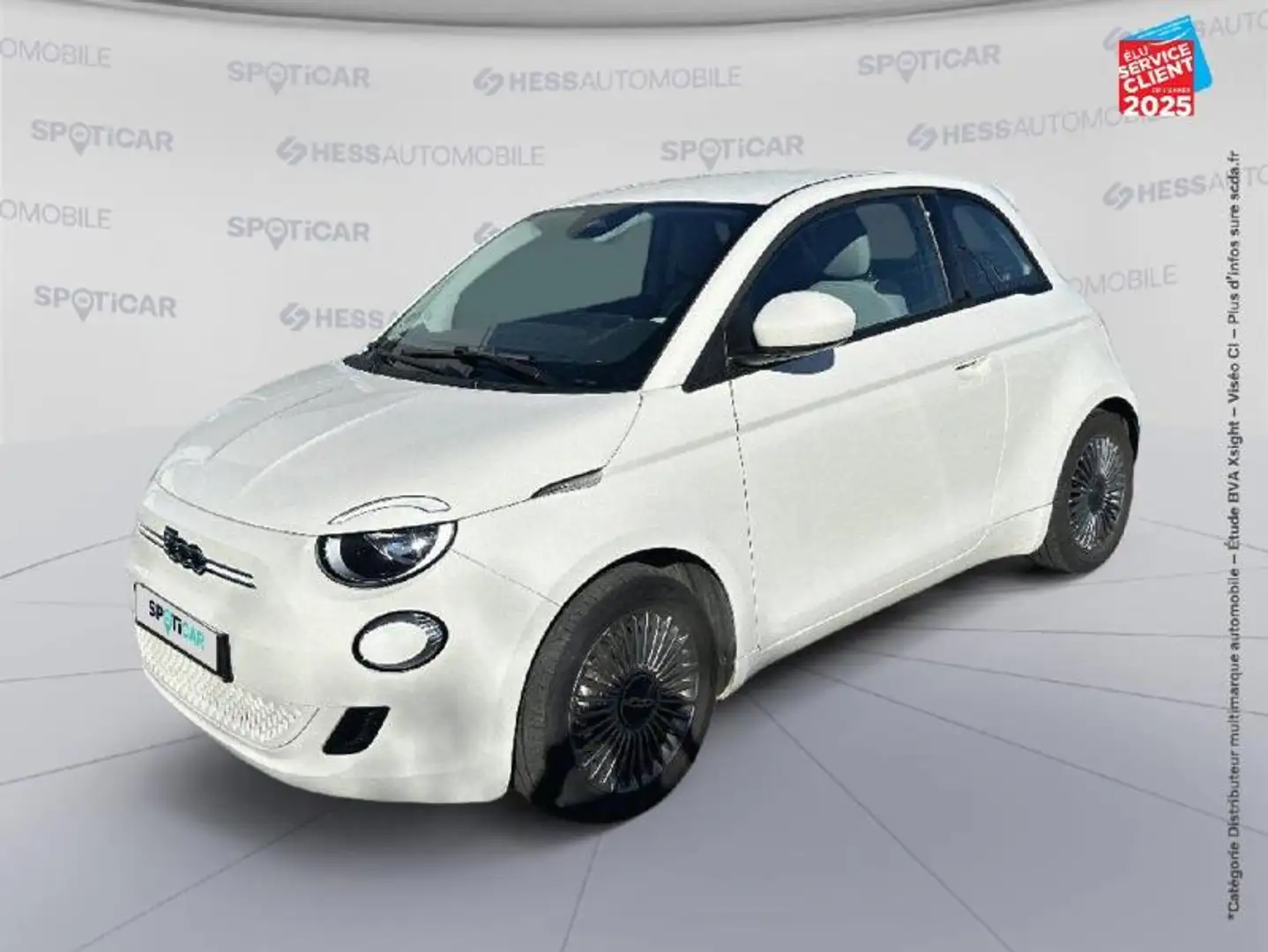 Fiat 500 e 118ch Icône Blanc - 1