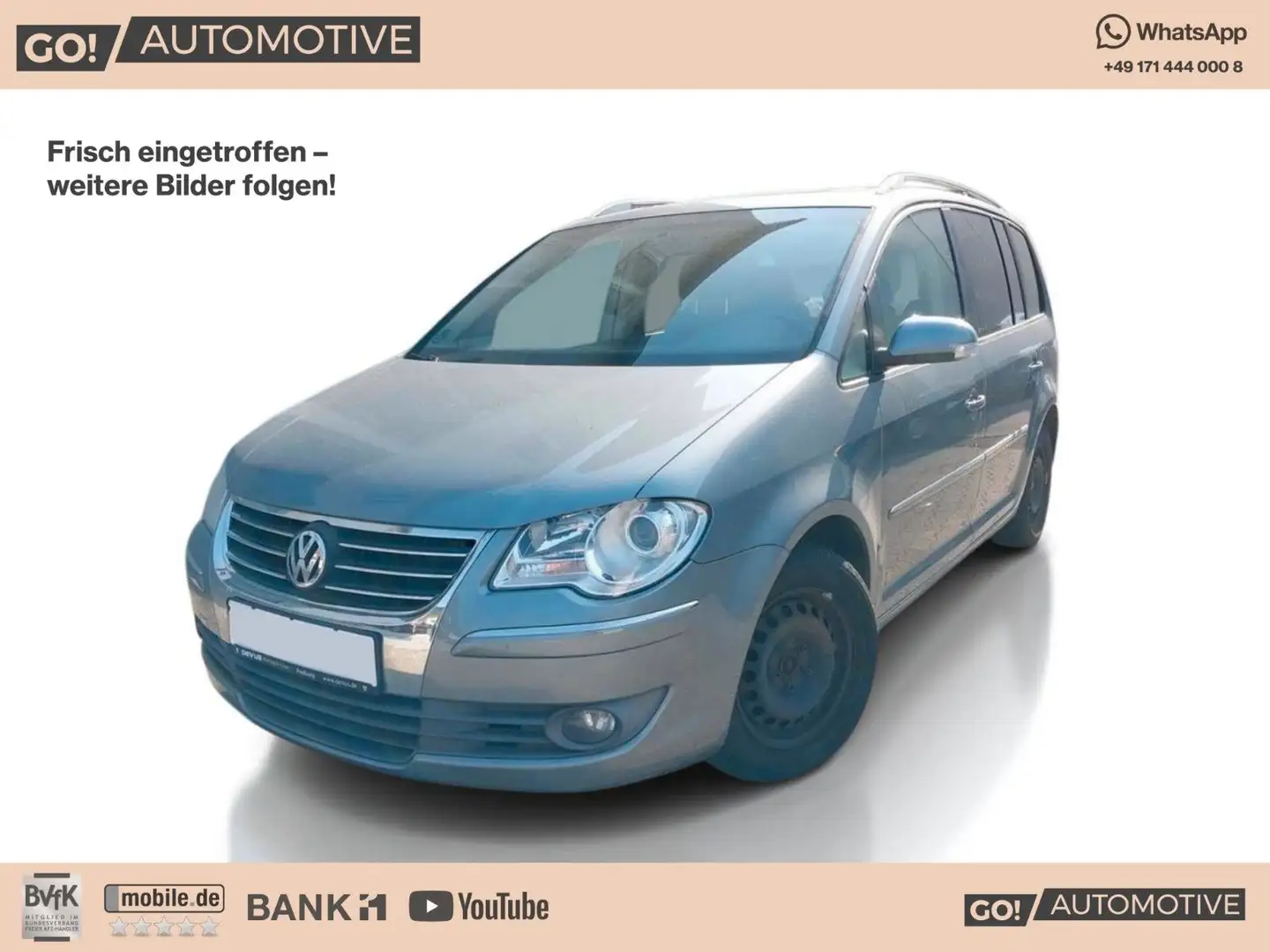 Volkswagen Touran Highline+2.0 TDI+Reifen&Bremsen neu+TOP! Grau - 1