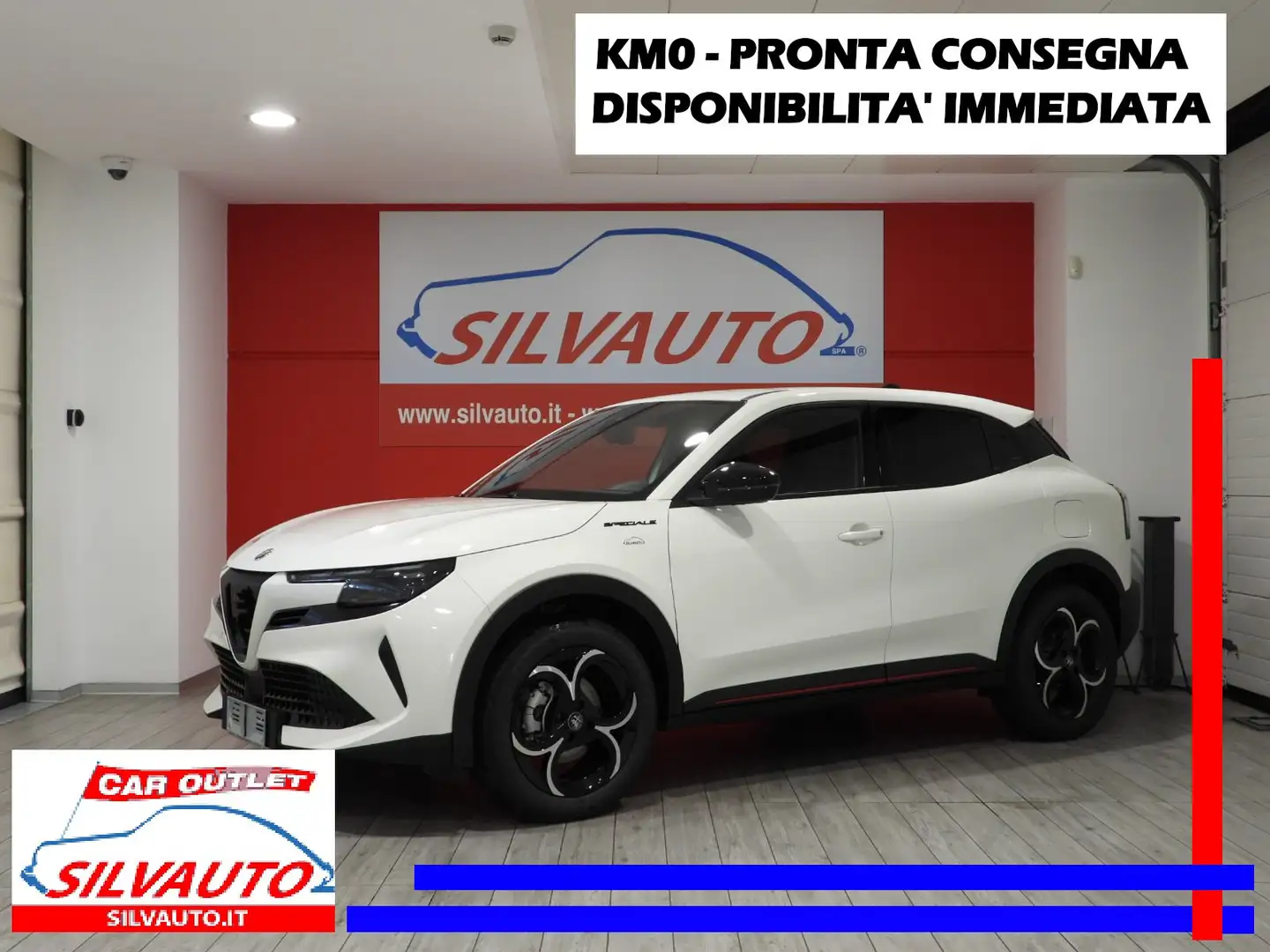 Alfa Romeo Junior JUNIOR HYBRID SPECIALE 1.2 136CV EDCT6-KM0 (2025) Wit - 1