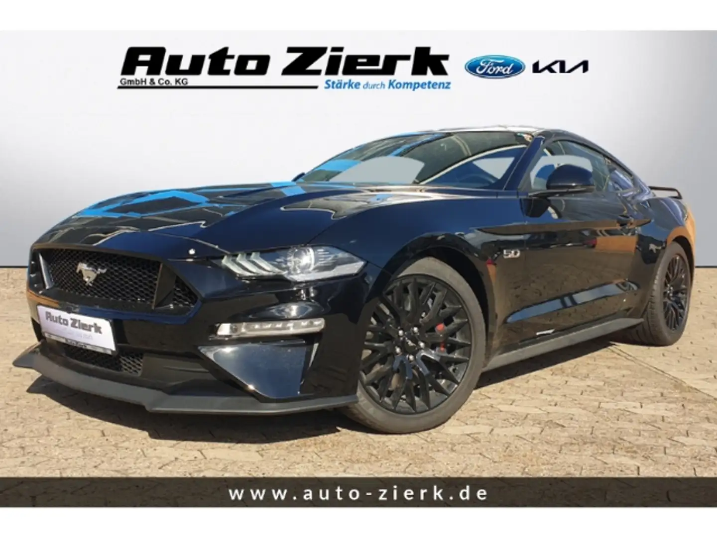 Ford Mustang GT 5.0 Ti-VCT V8 FGS 7 Jahre 100000km Magne Ride Noir - 1