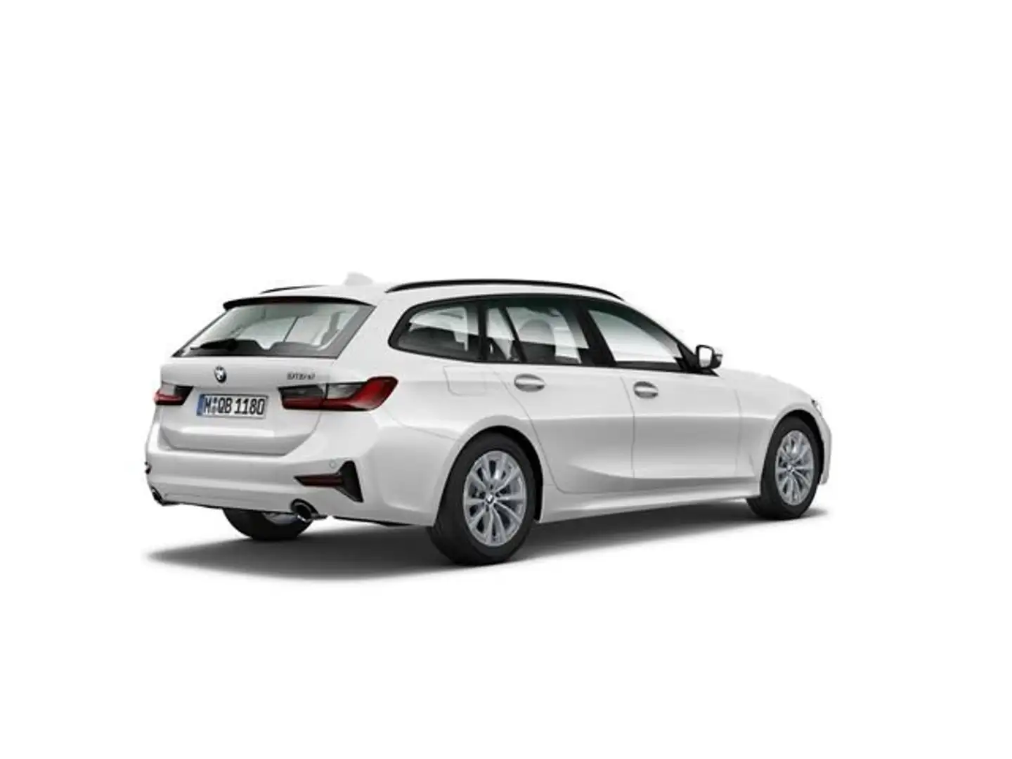 BMW 318 318dA Touring Blanco - 2
