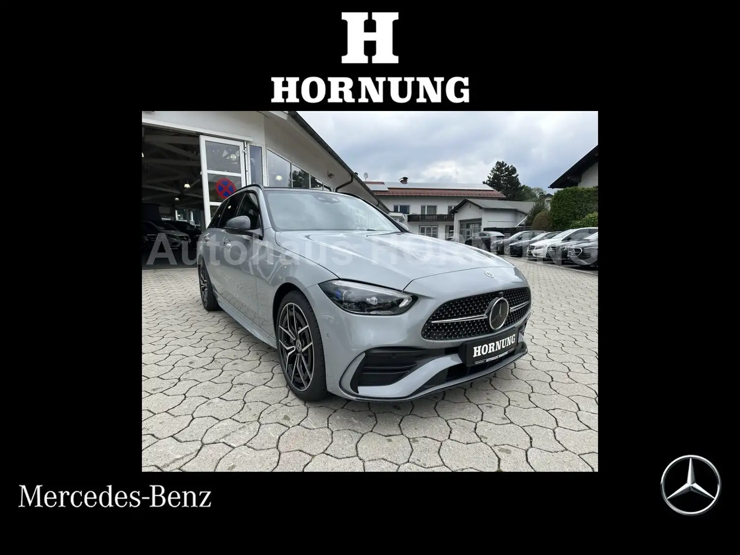 Mercedes-Benz C 220 C 220 d 4MATIC T-M AMG NGHT PANO 360° BURM AHK Grau - 1