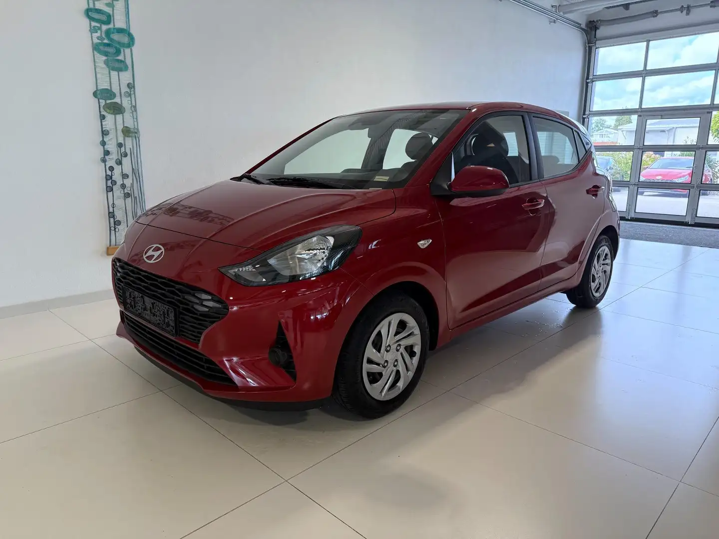 Hyundai i10 GO! 1.0 MT 46 kW (63 PS) 5 Jahre Garantie, Klim... Rot - 1