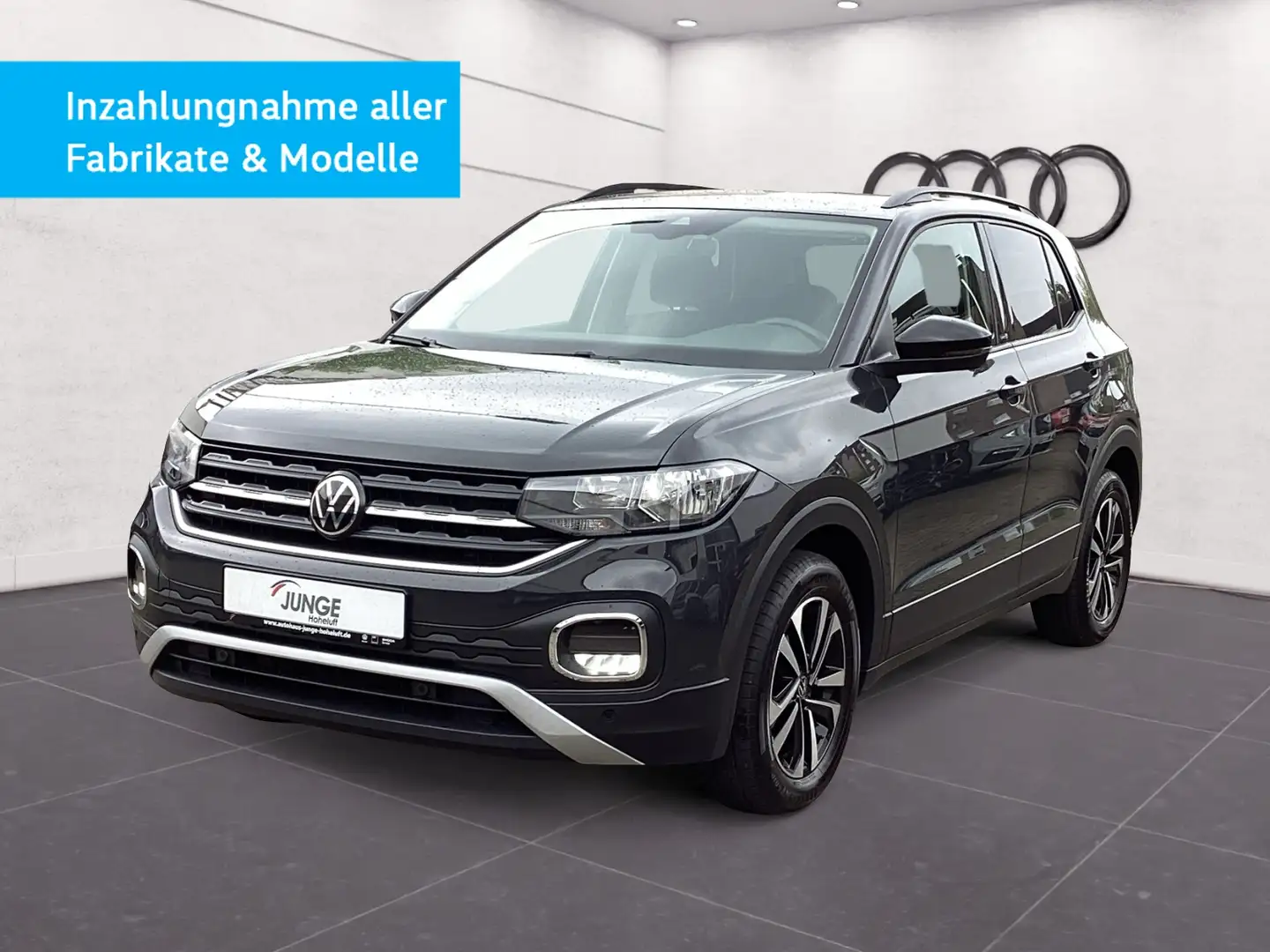 Volkswagen T-Cross United 1.0 TSI DSG NAV APP KAM ACC PDC SHZ Grau - 2