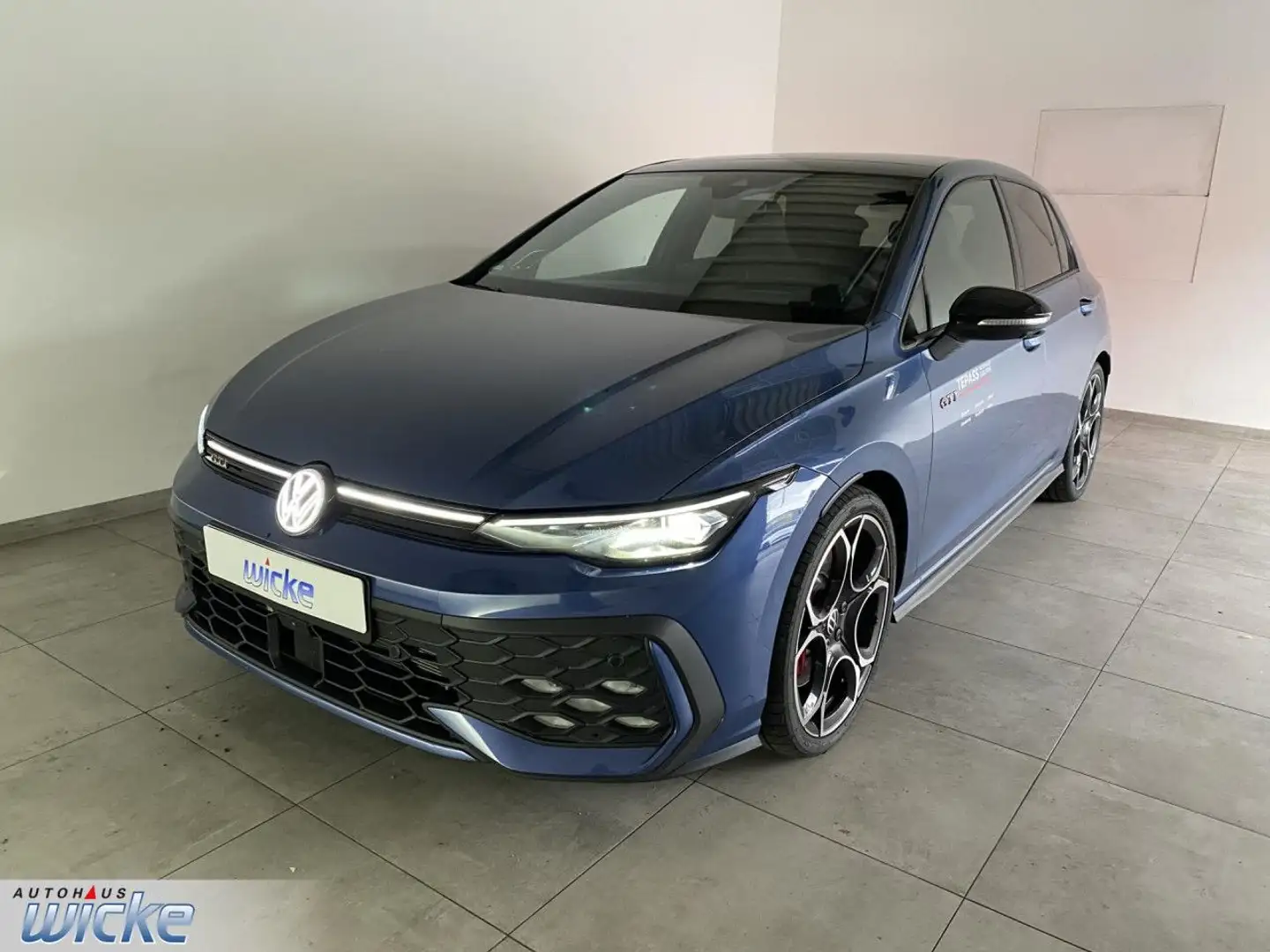 Volkswagen Golf GTI Golf VIII 2.0 TSI DSG GTI NAVI KLIMA LEDER PANO HA Niebieski - 2