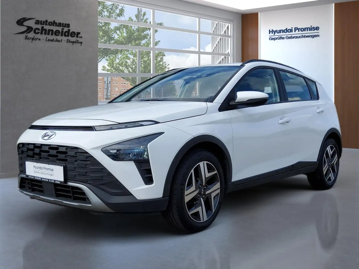 Hyundai BAYON 1.0 TGDi 6-MT INTRO EDITION NAVI/LED/SHZ/DAB/KAMER Blanc - 1