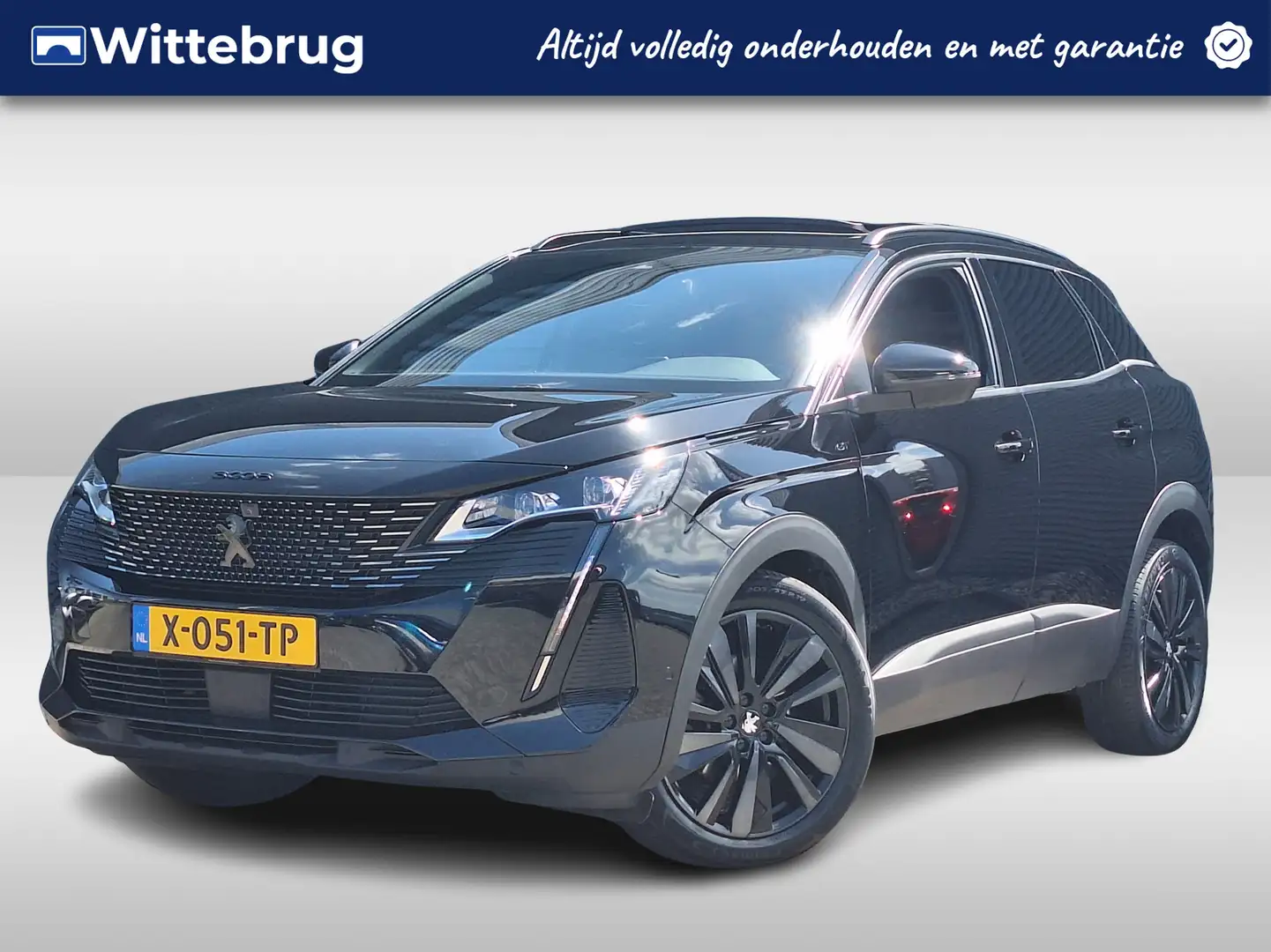 Peugeot 3008 1.2 PureTech GT | Black Pack | Panoramisch Schuifd Noir - 1