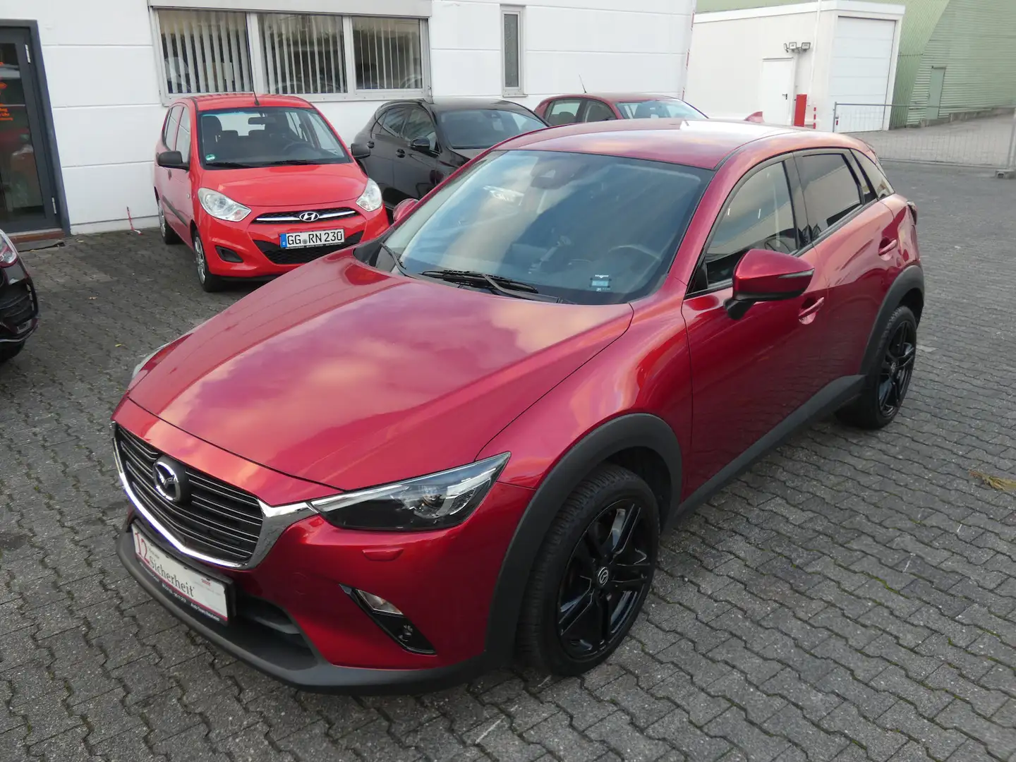 Mazda CX-3 Exclusive-Line Automatik *NAVI*ALU*PDC* Rot - 2