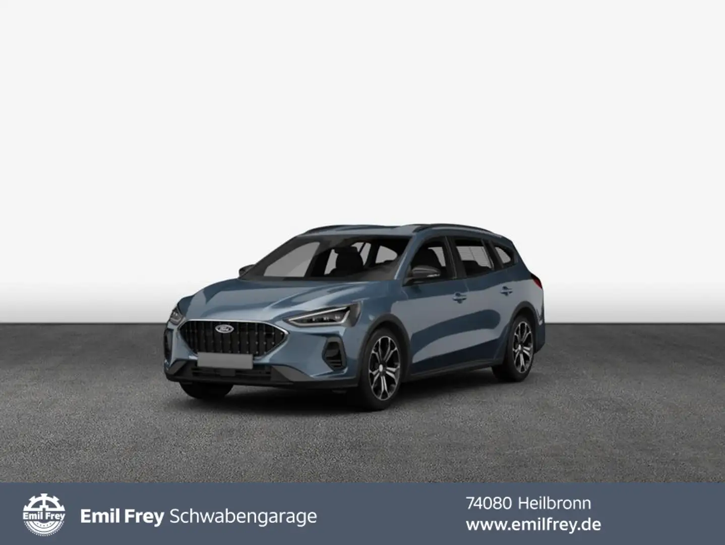 Ford Focus Turnier 1.0 EcoBoost Hybrid Aut. ST-LINE X Bleu - 1