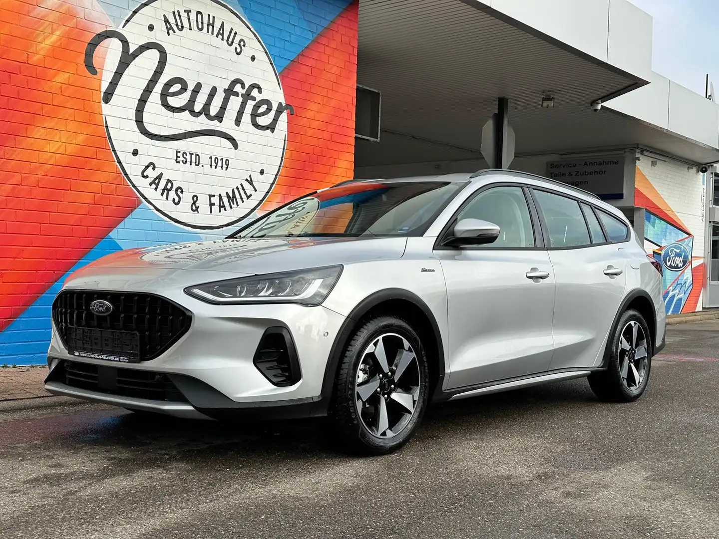 Ford Focus Turnier Active MHEV/LED/AHK abnehmbar Silber - 1