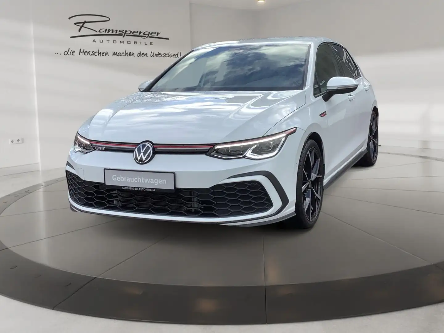 Volkswagen Golf 2.0 TSI GTI AHK ACC Matrix APP Kamera Side Weiß - 2