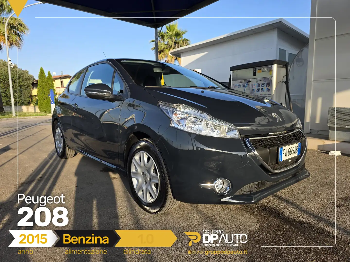 Peugeot 208 208 3p 1.0 puretech 12v Access E6 Gris - 1