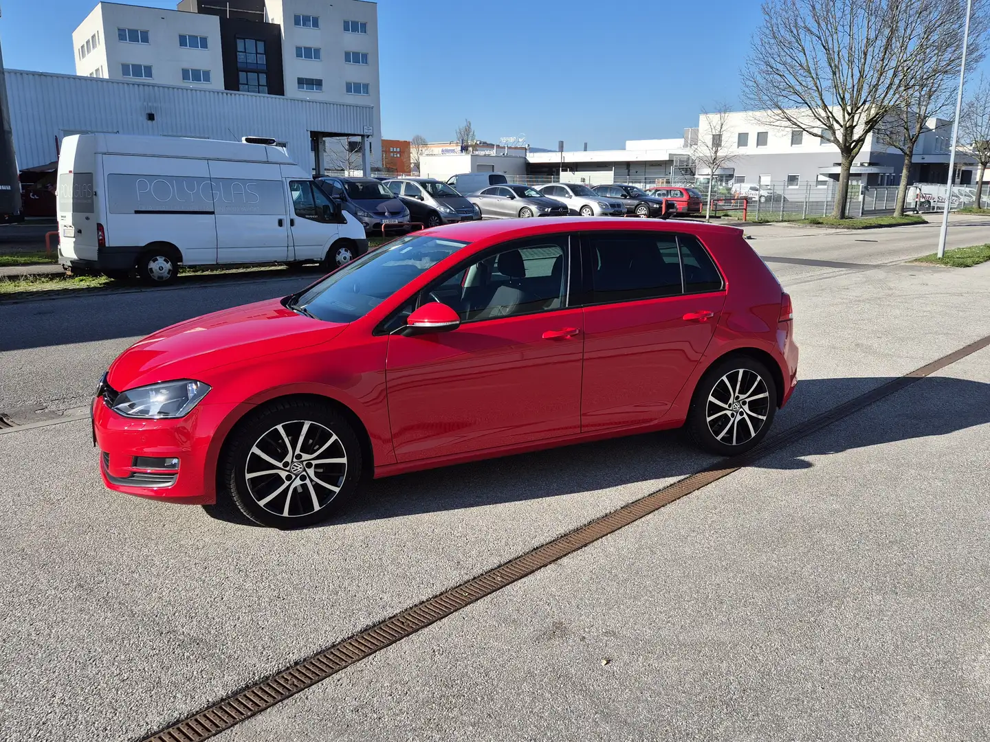 Volkswagen Golf Golf Rabbit 1,6 BMT TDI Rabbit Rot - 2