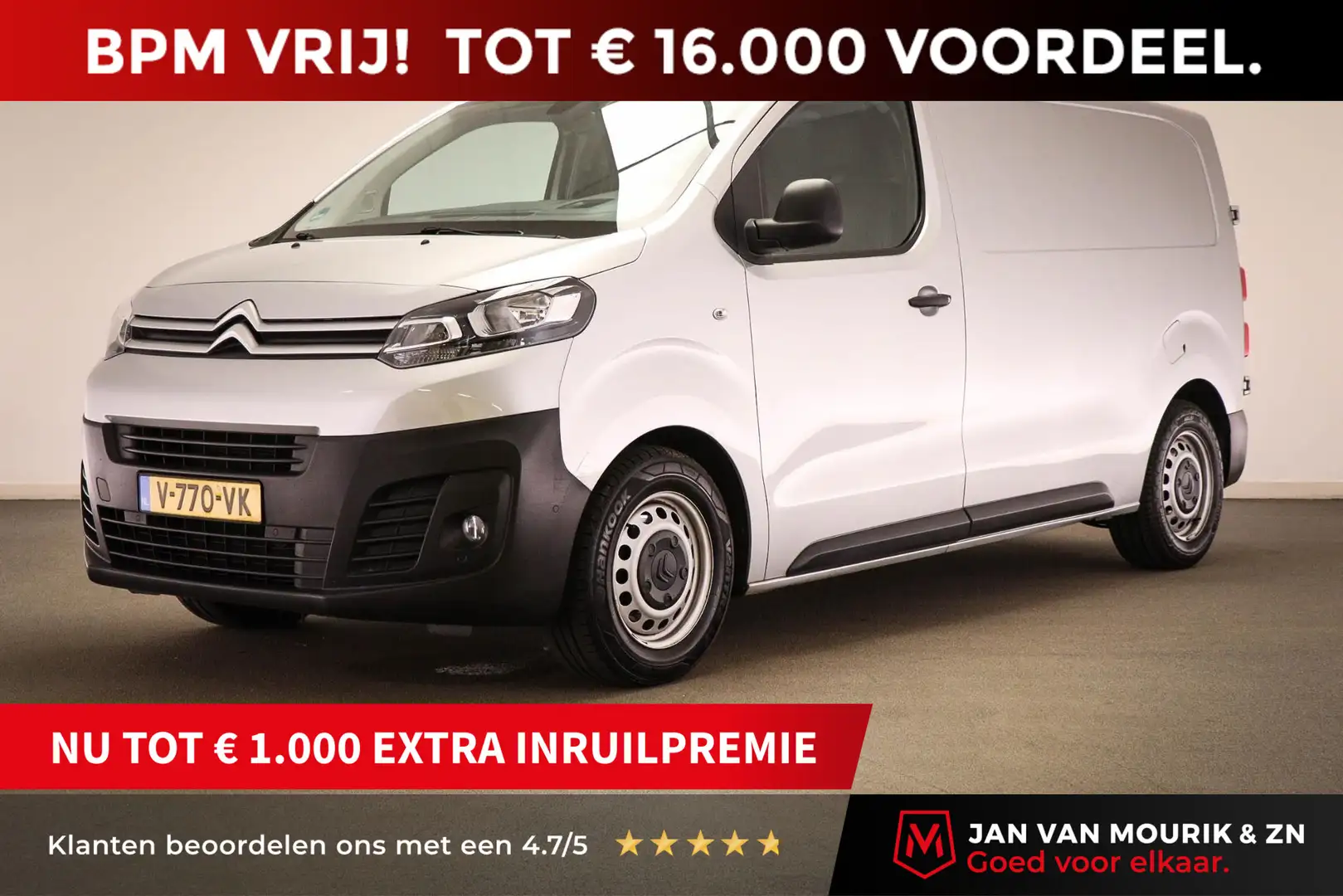 Citroen Jumpy 2.0 BlueHDI 150 Business M S&S L2H1 | EURO 6 | PAR Grijs - 1