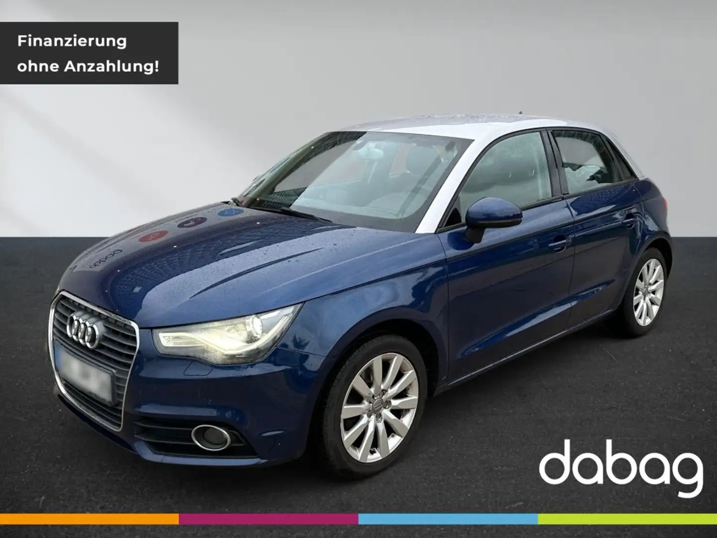 Audi A1 1.4 TFSI Sportback Ambition Klima, Navi, SHZ Blauw - 1
