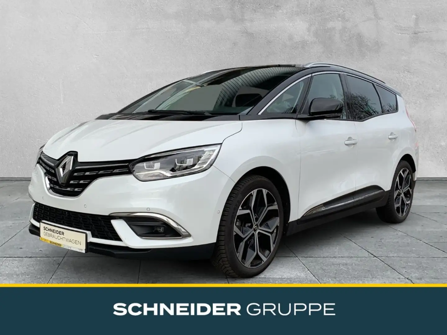 Renault Grand Scenic 1.3 Techno TCe 140 RFK+NAVI+SHZ+AHK Blanc - 1