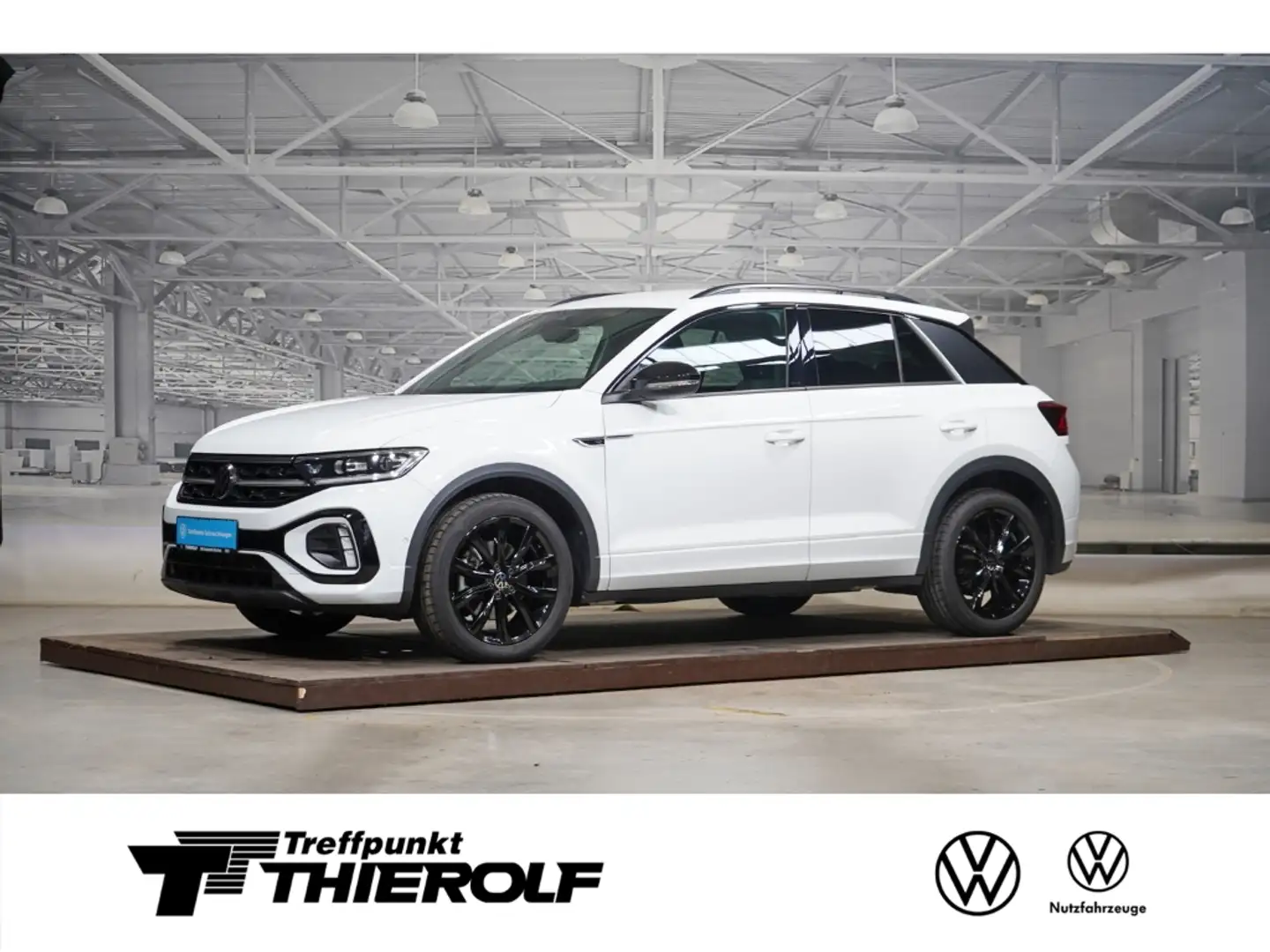 Volkswagen T-Roc R-Line 2.0 TSI 4M DSG Black Style Kamera ACC Weiß - 1