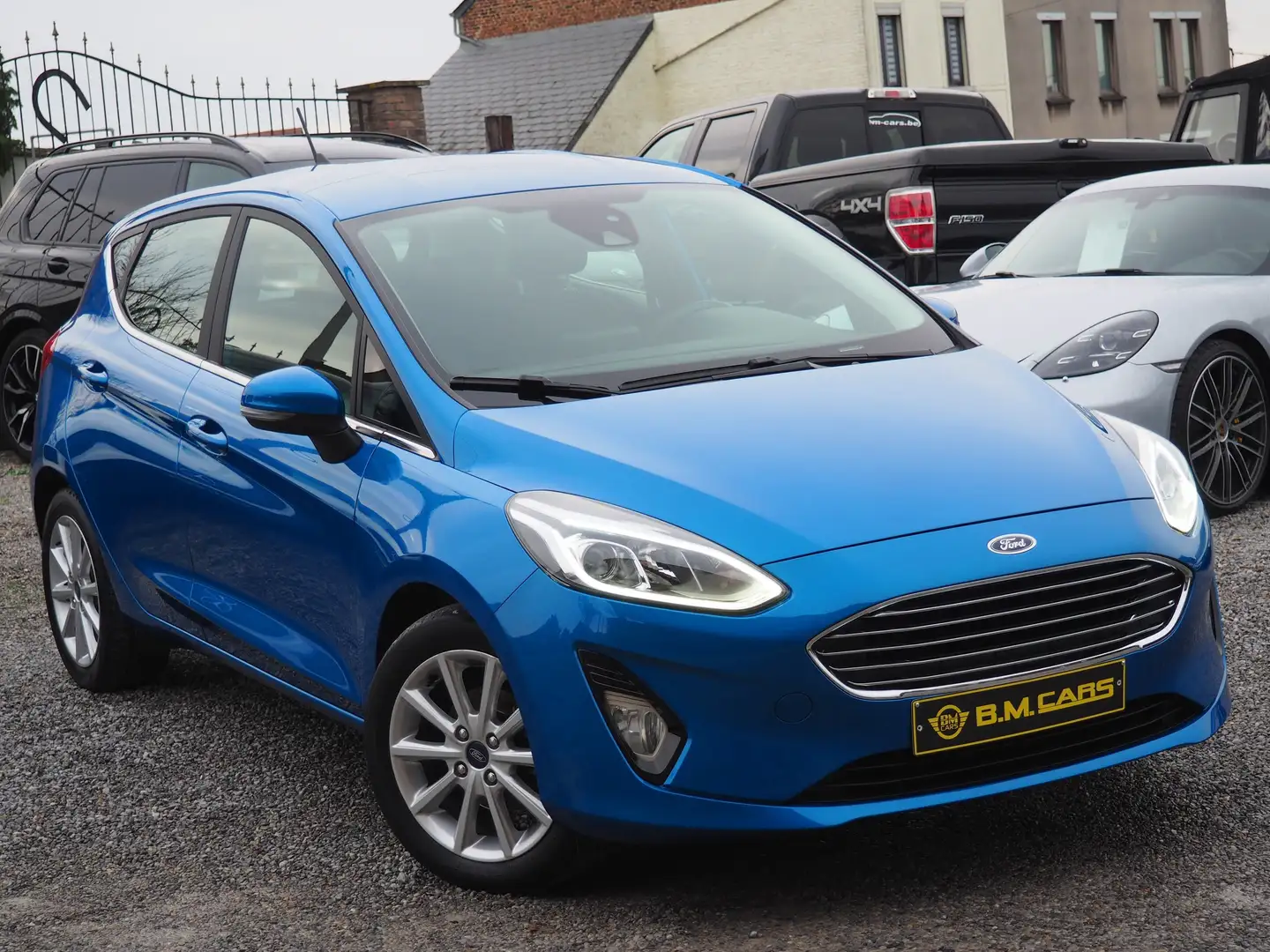 Ford Fiesta 1.5 TDCi ✅TITANIUM✅GPS-CLIM-PDC-JA-CRUISE-EU6 Bleu - 2