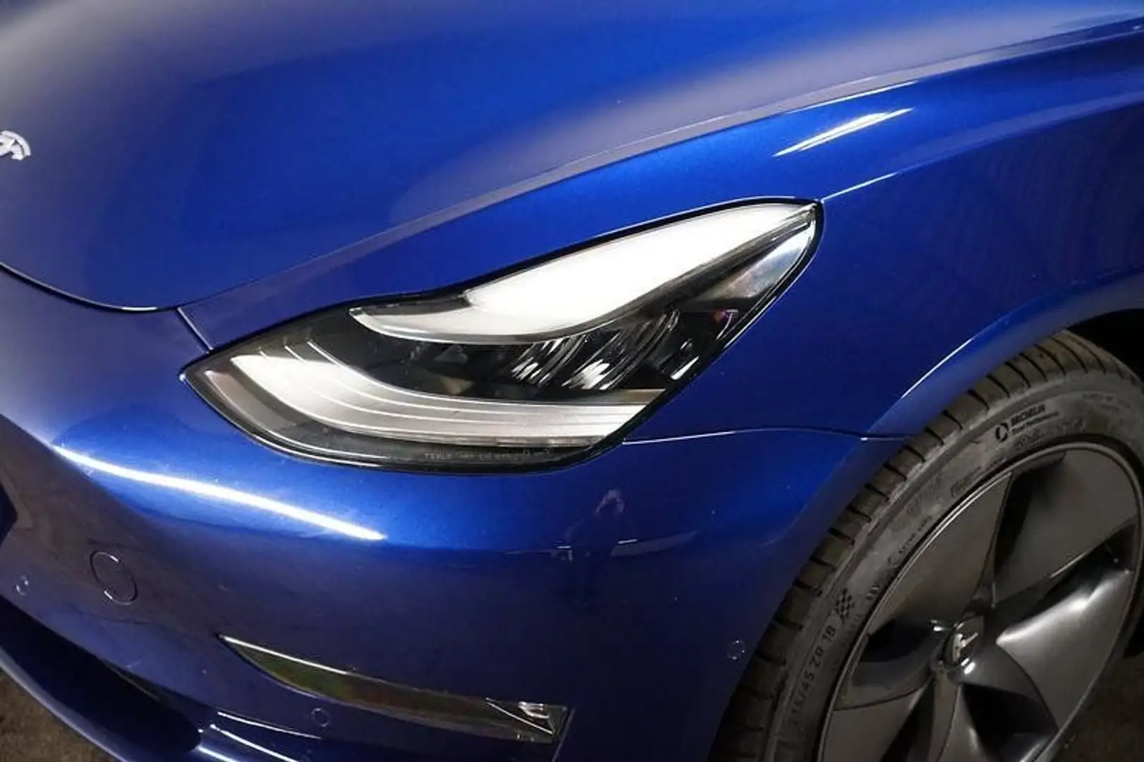Tesla Model 3 Kamera/AUT/KeyLess/LED/Navi/Pano/RFK/SHZ Blau - 2