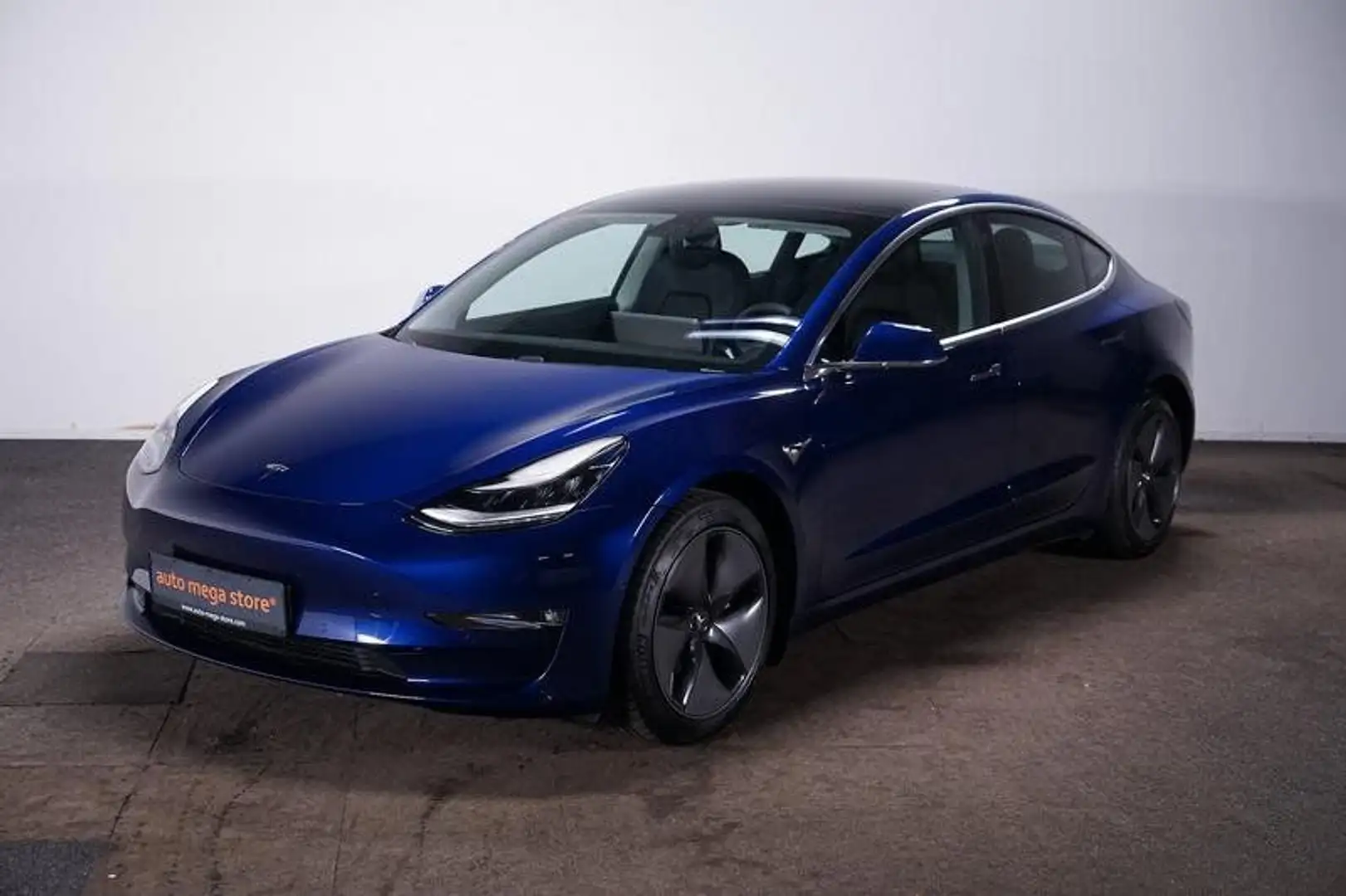 Tesla Model 3 Kamera/AUT/KeyLess/LED/Navi/Pano/RFK/SHZ Blau - 1
